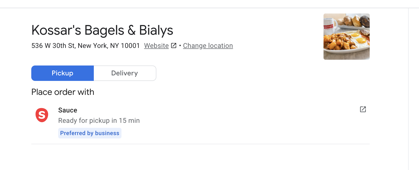 Photo credit: Google