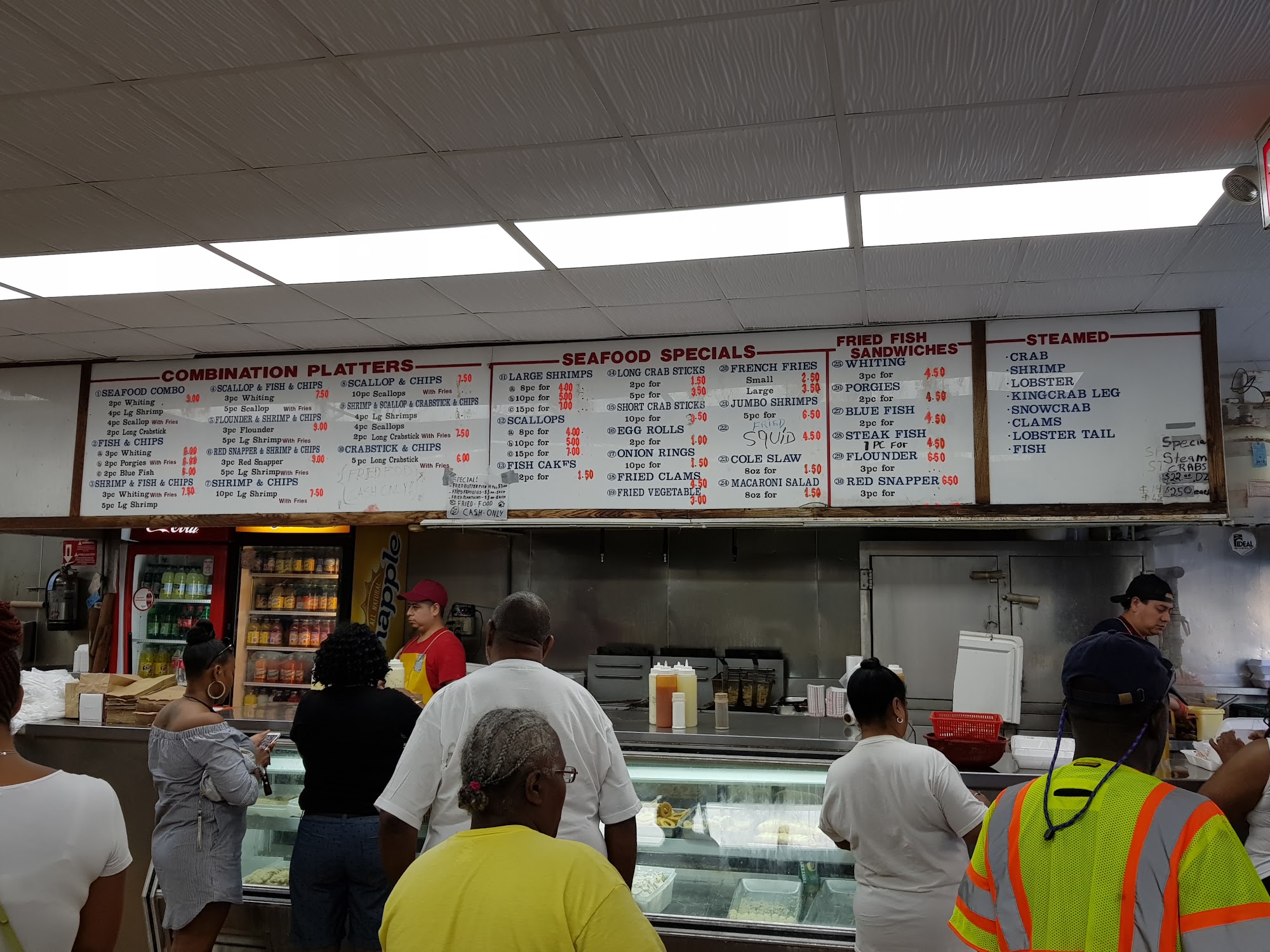 Sea & Sea Fish Market Menu