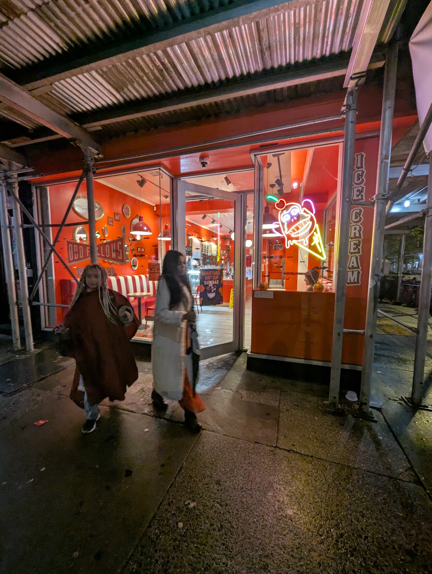 Oddfellows Ice Cream Menu