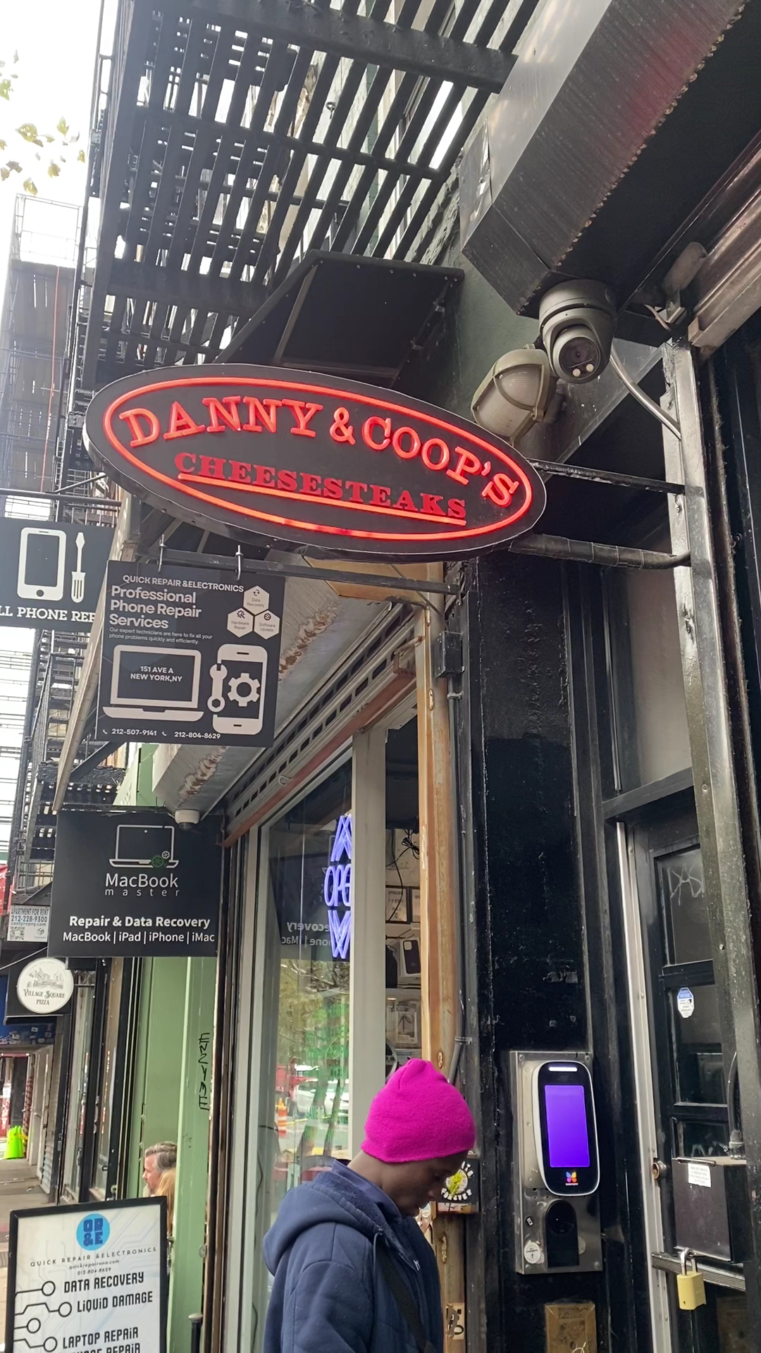 Danny & Coop’s Cheesesteaks Menu