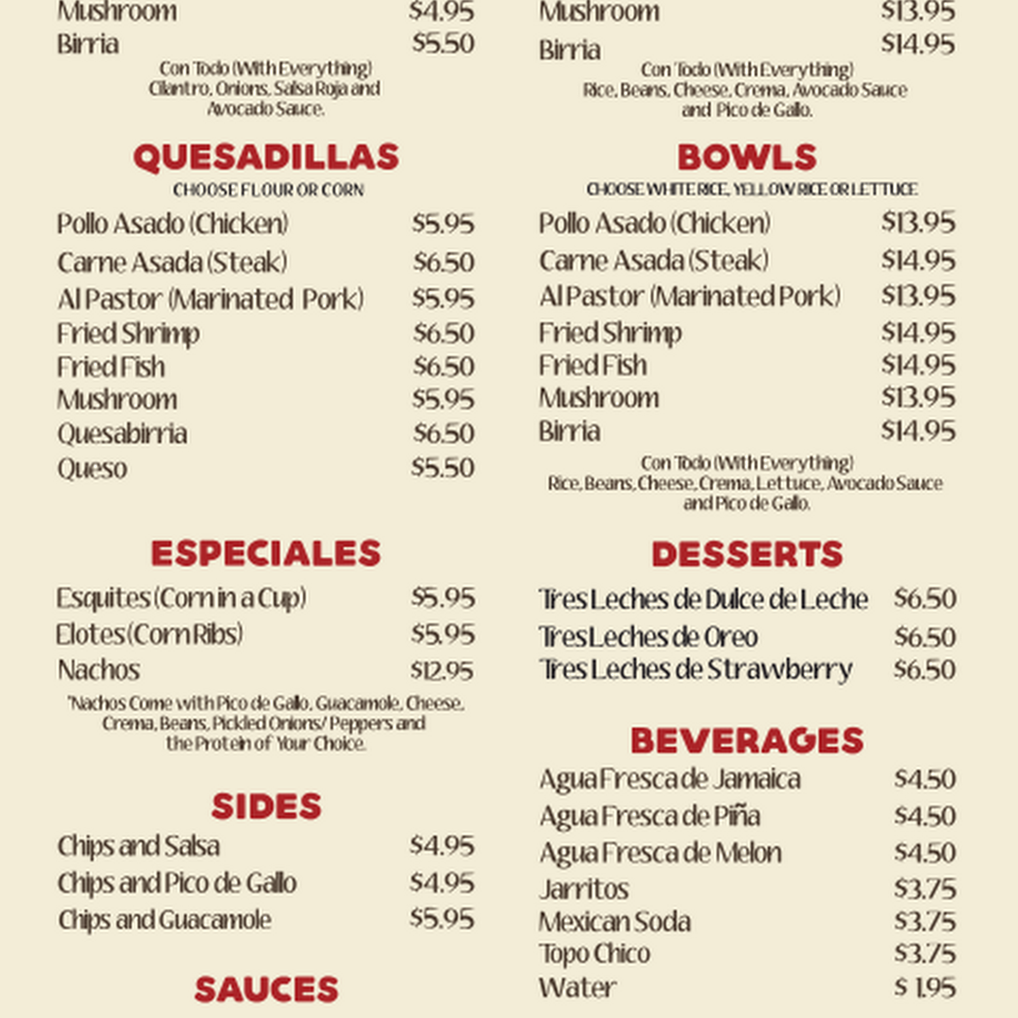 Tacos del Barrio