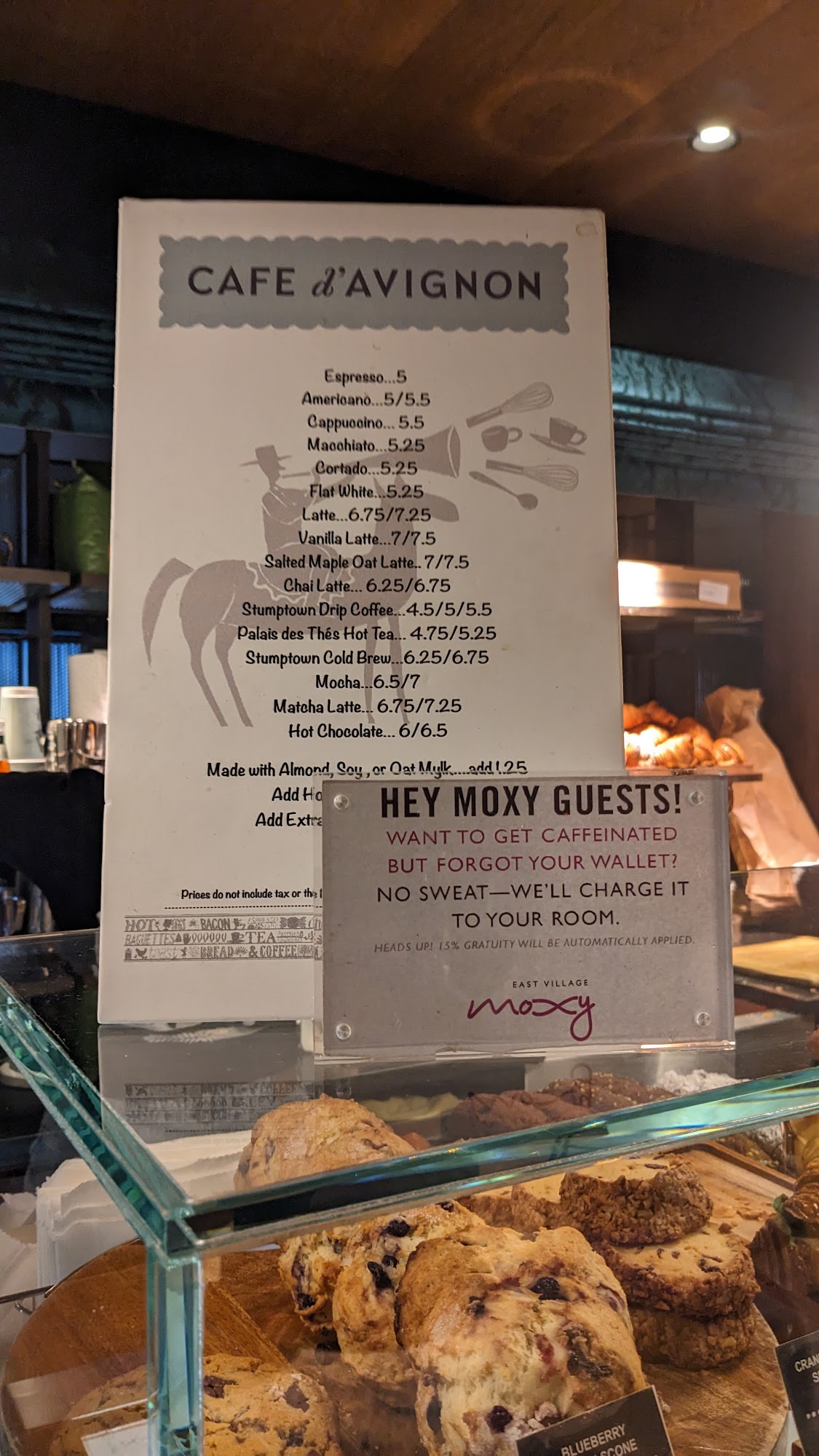 Alphabet Bar & Café Menu