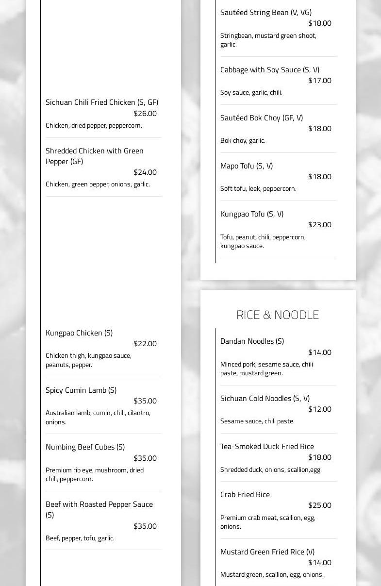 by Antidote Menu