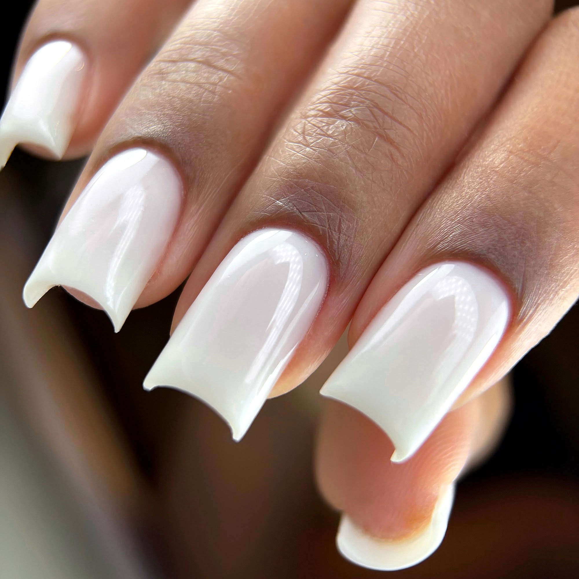Red Square Nails