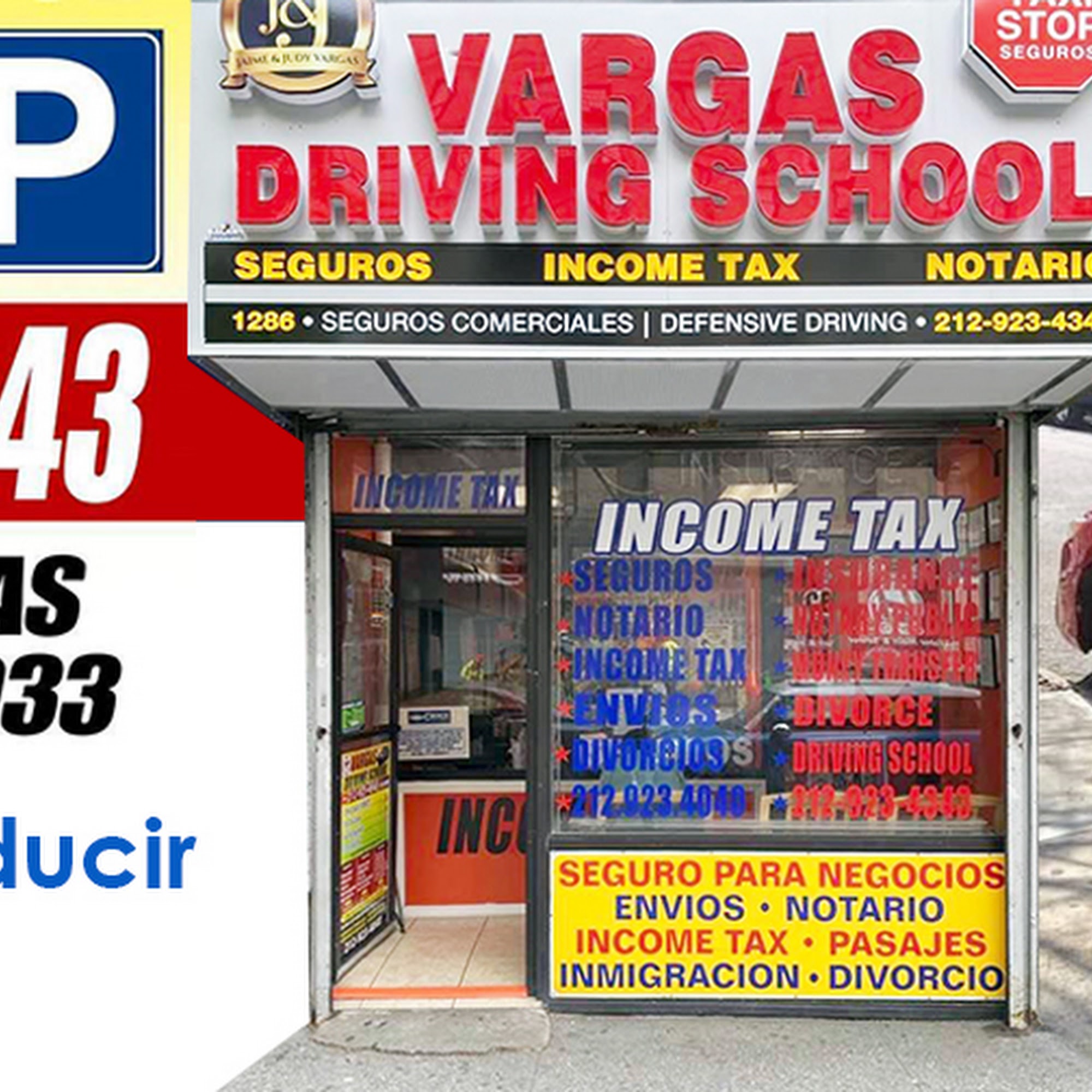 Vargas Driving School 1286 St Nicholas Ave, New York, NY 10033