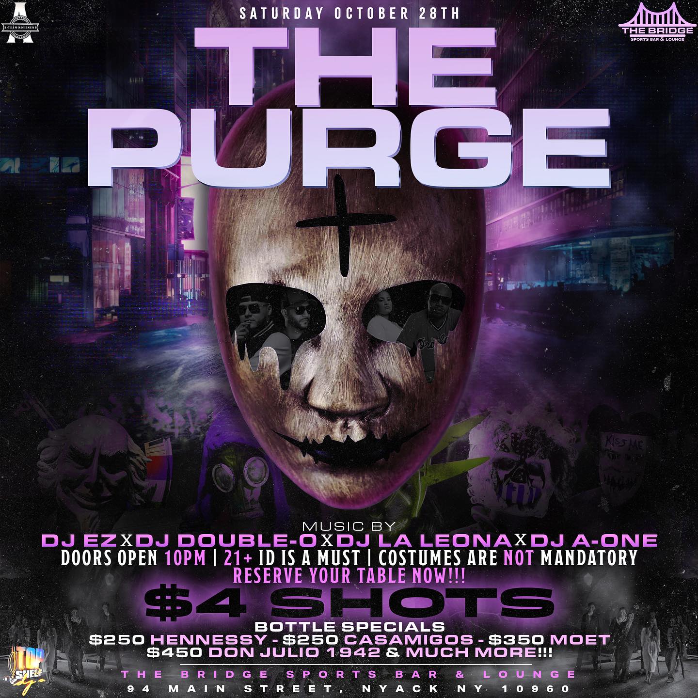 Boonys @ Woolworth Menu