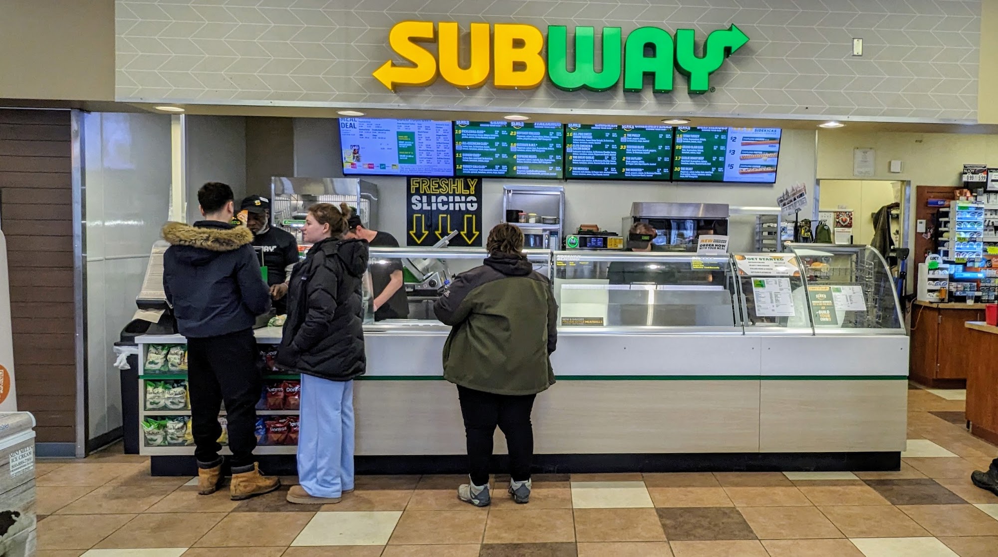 Subway Menu