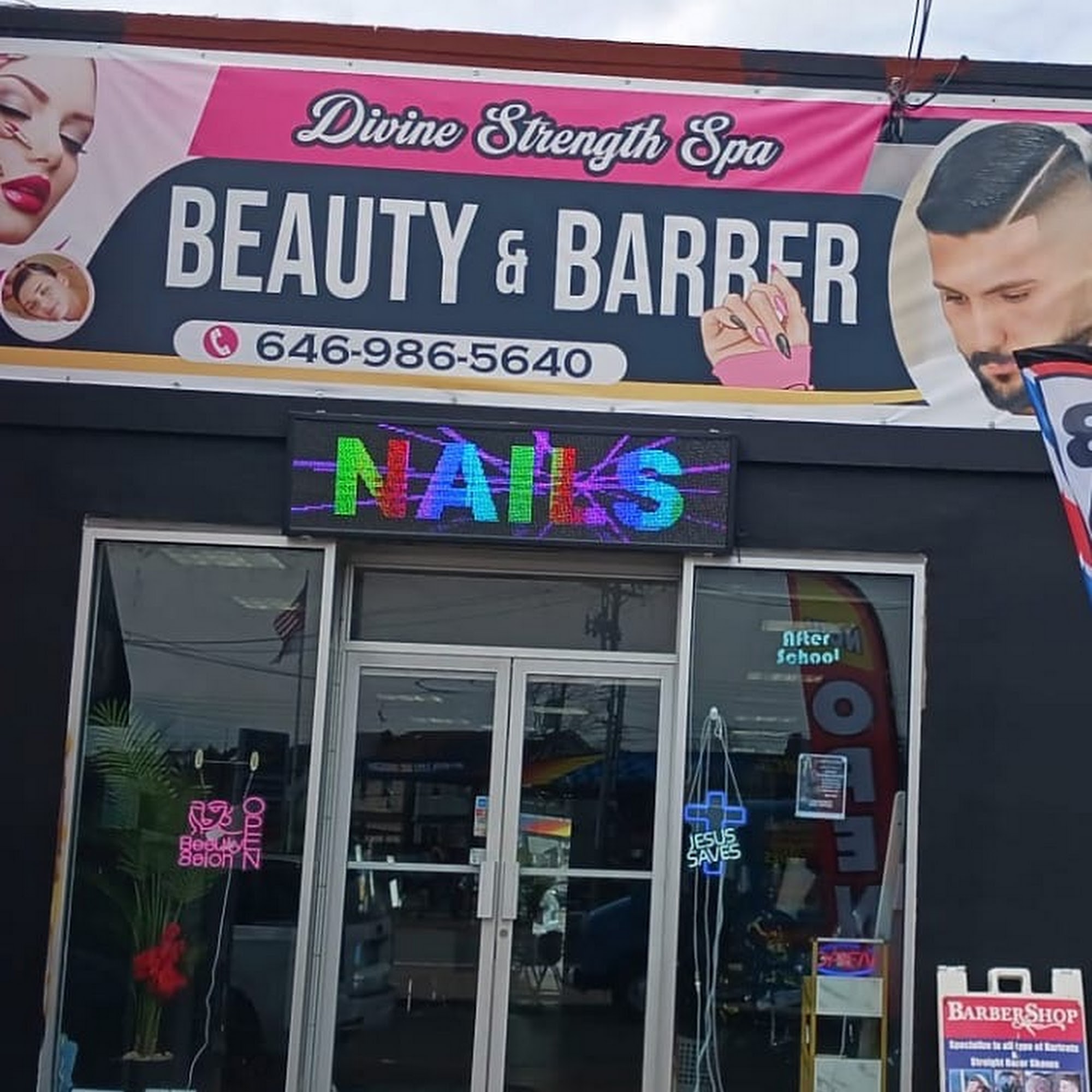 Divine Strength Salon and Barbershop 135-26 Cross Bay Blvd, Ozone Park New York 11417