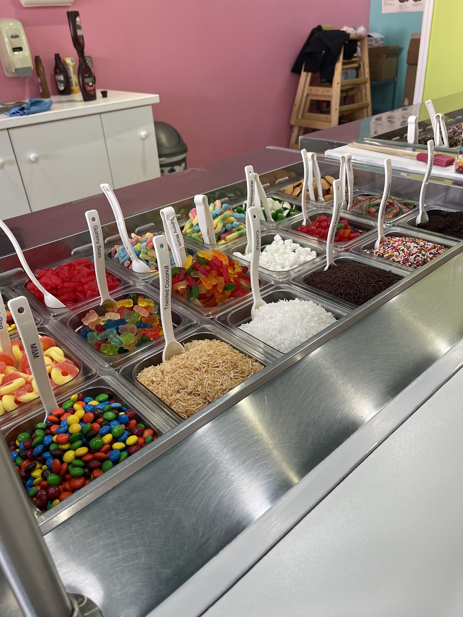 sweetFrog Menu