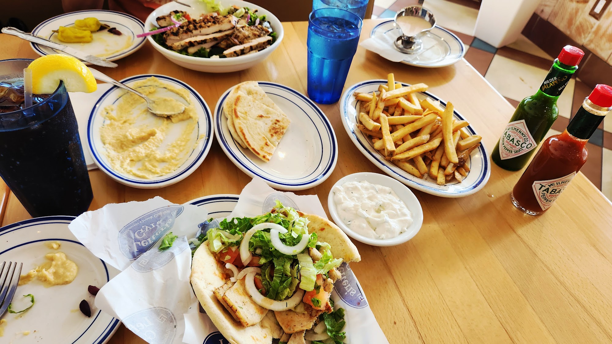 LEFTERIS GYRO IV Menu