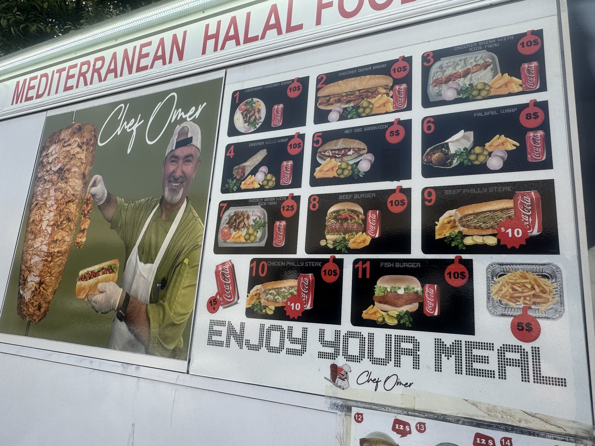 Mediterranean Halal Food Menu
