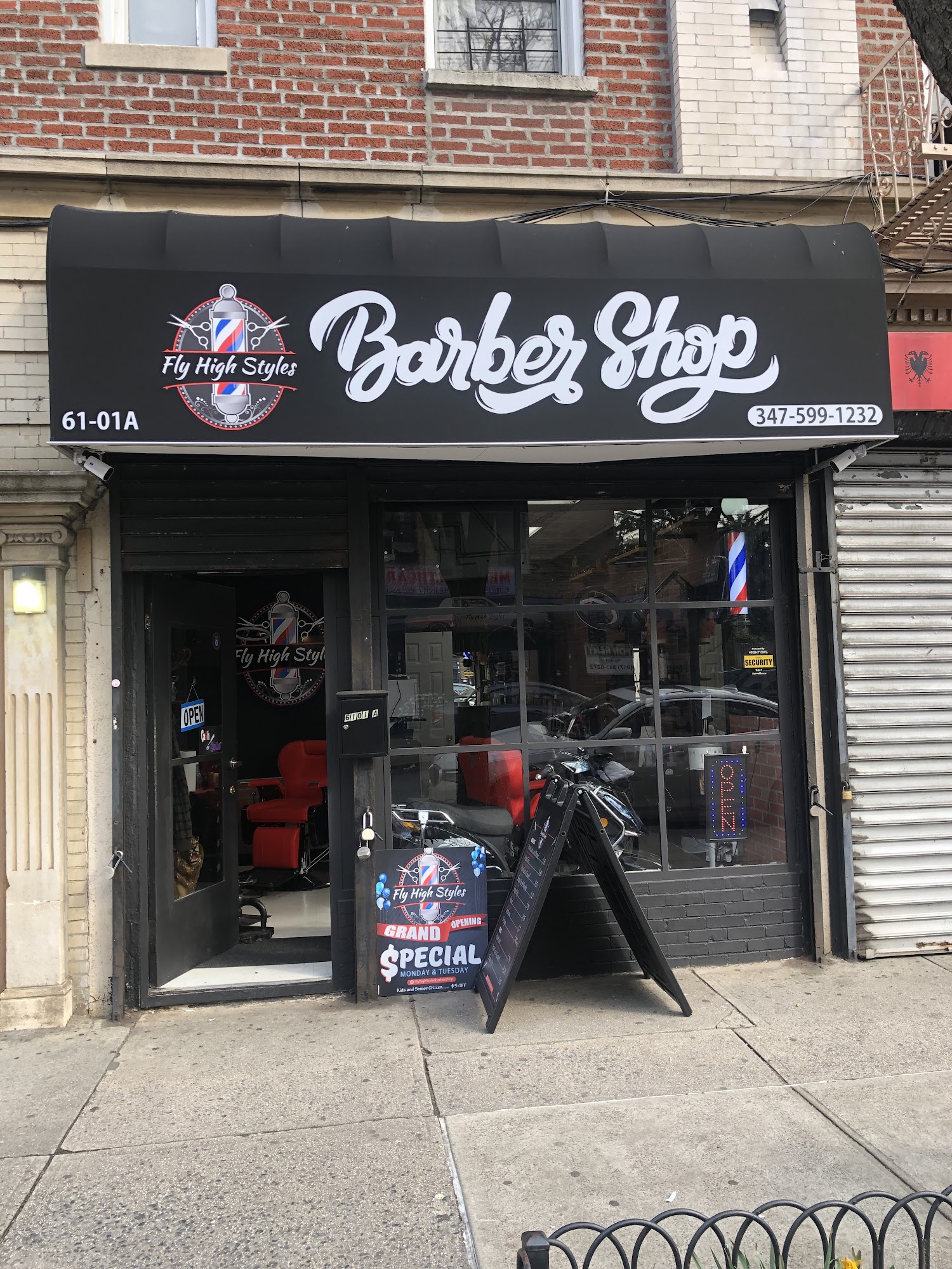 Fly High Styles Barbershop 61-01 Catalpa Ave Suite A, Queens New York 11385