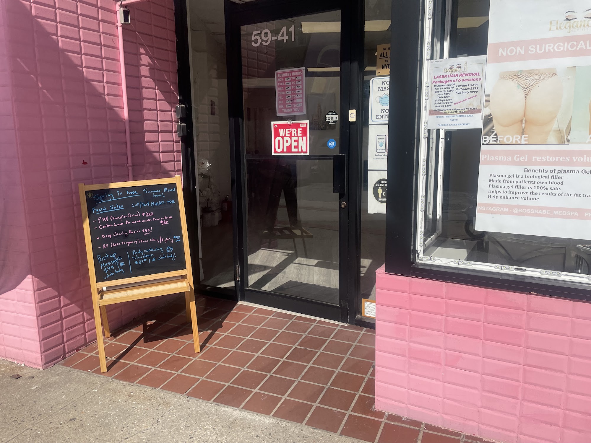 Elegance Beauty Bar, LLC 59-41 Myrtle Ave, Ridgewood New York 11385