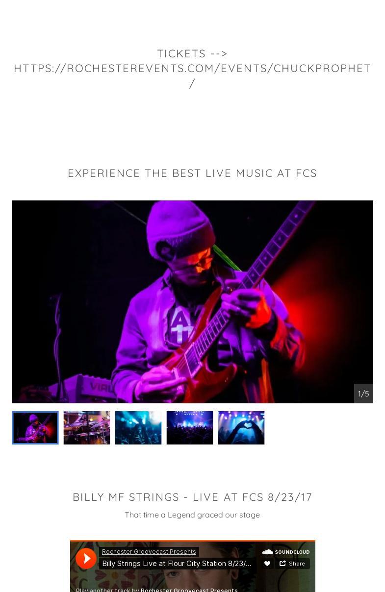 Flour City Station Menu