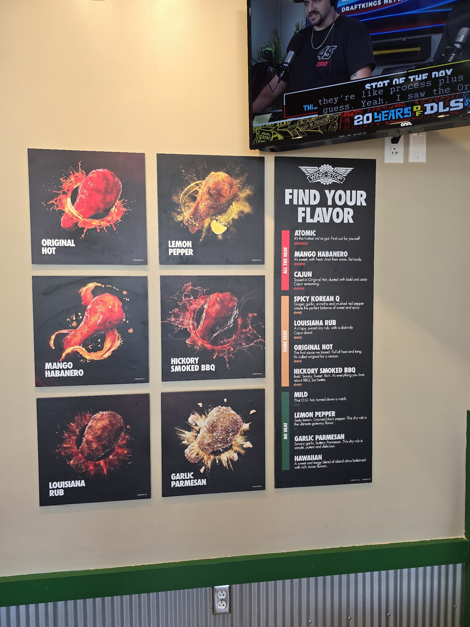 Wingstop Menu