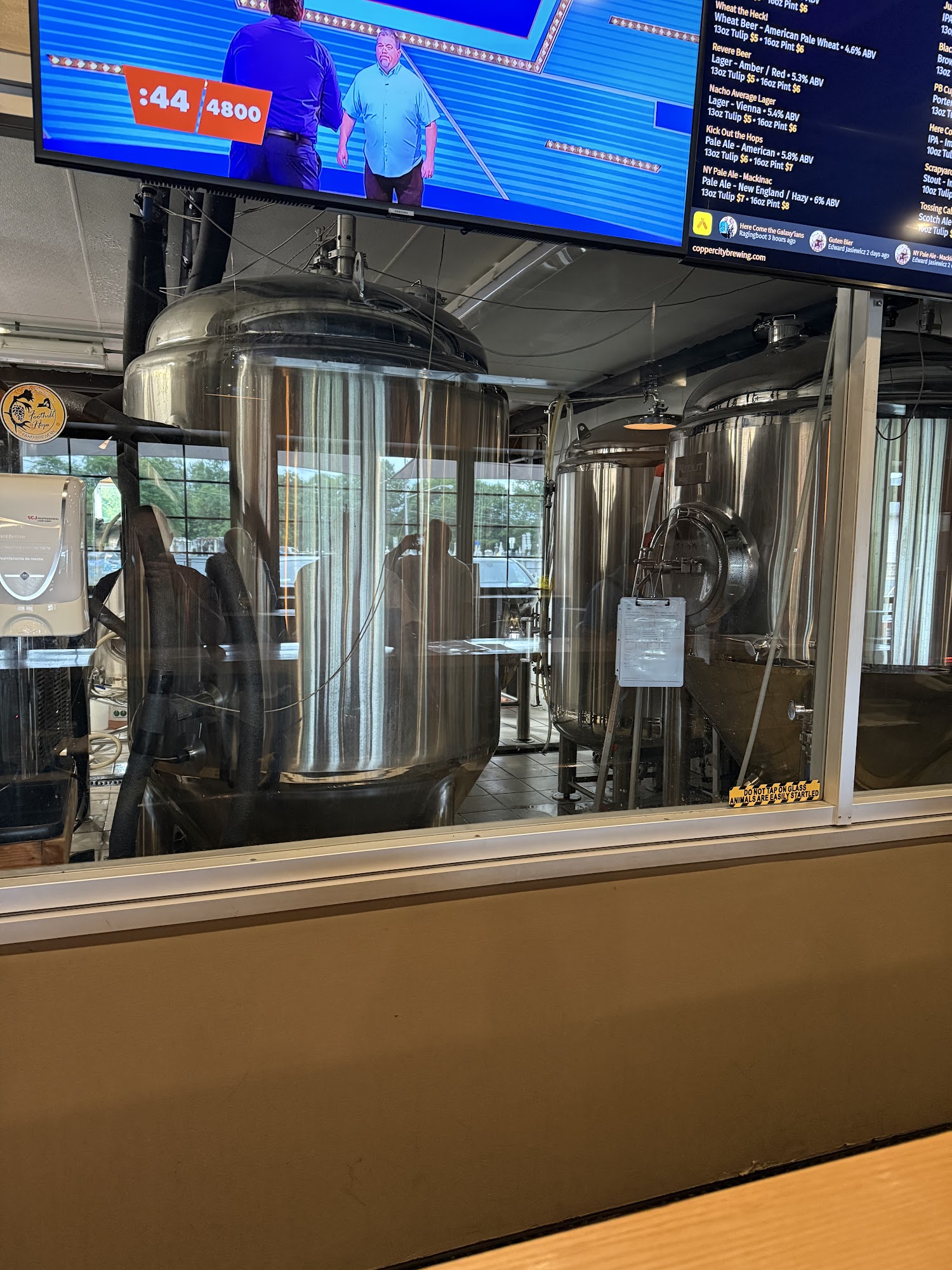 Copper City Brewing Company Menu