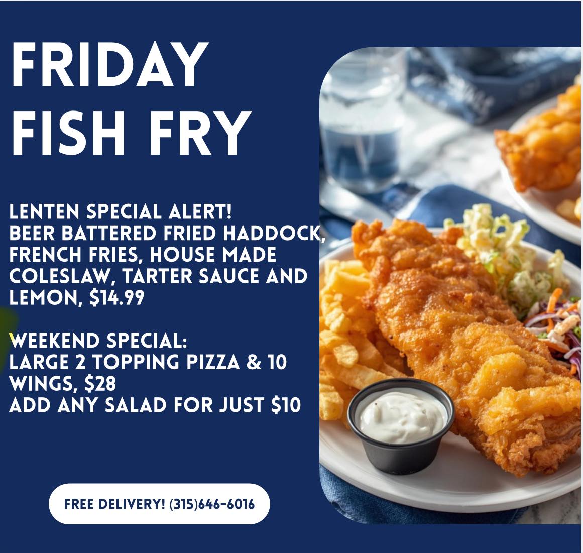 Lakeside Eatery Menu