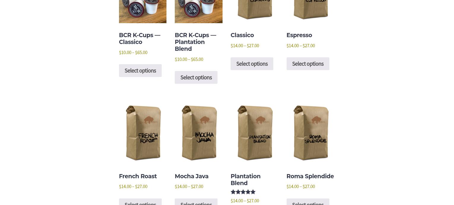 Buffalo Coffee Roastery Menu