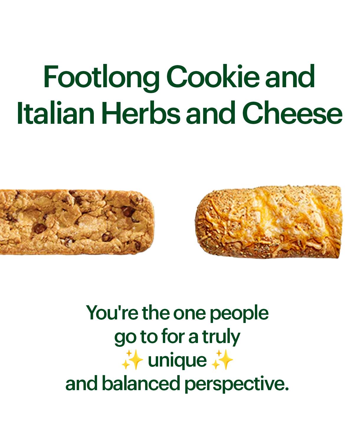 Subway Menu