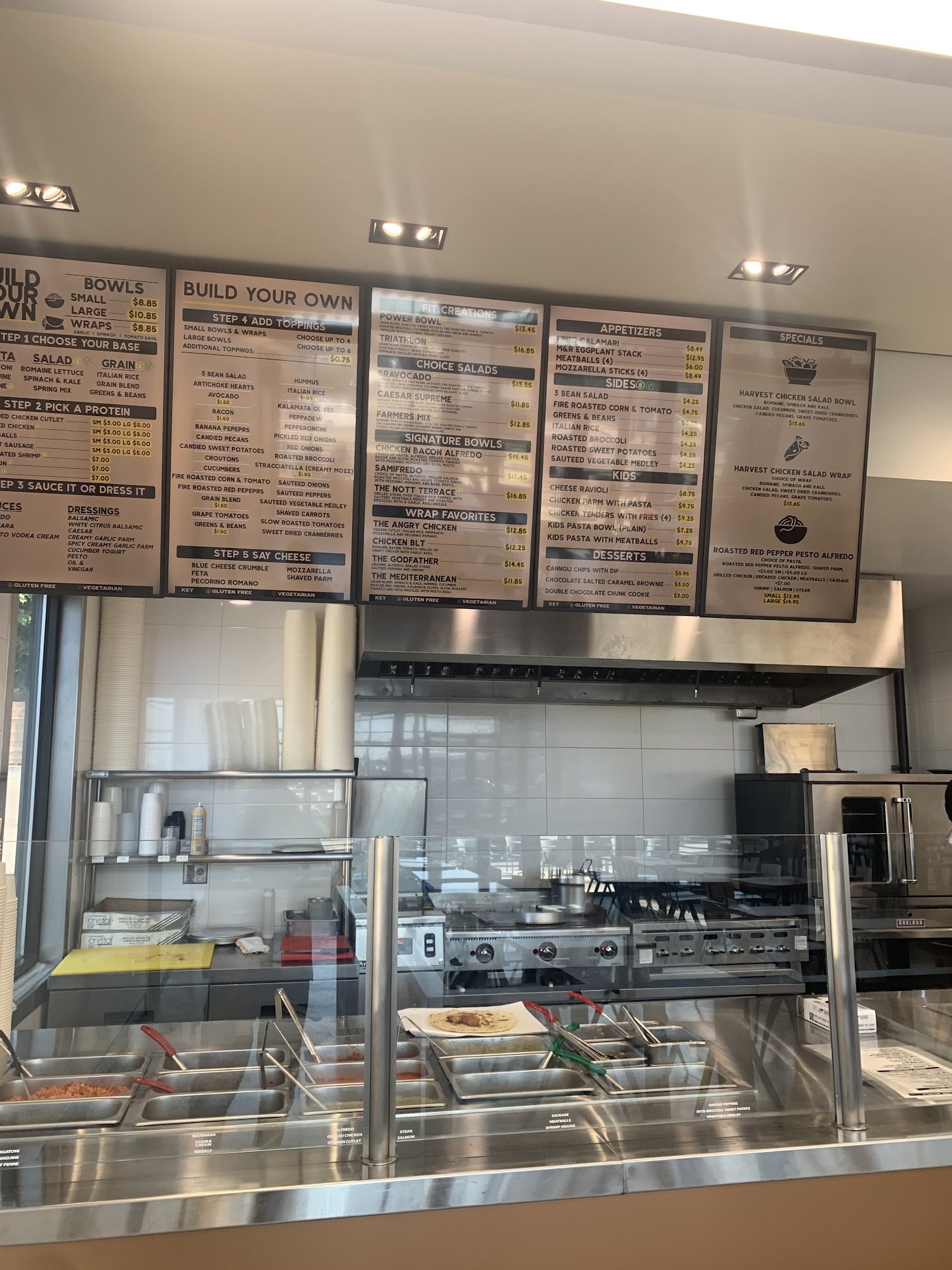 MAC & RONI Menu