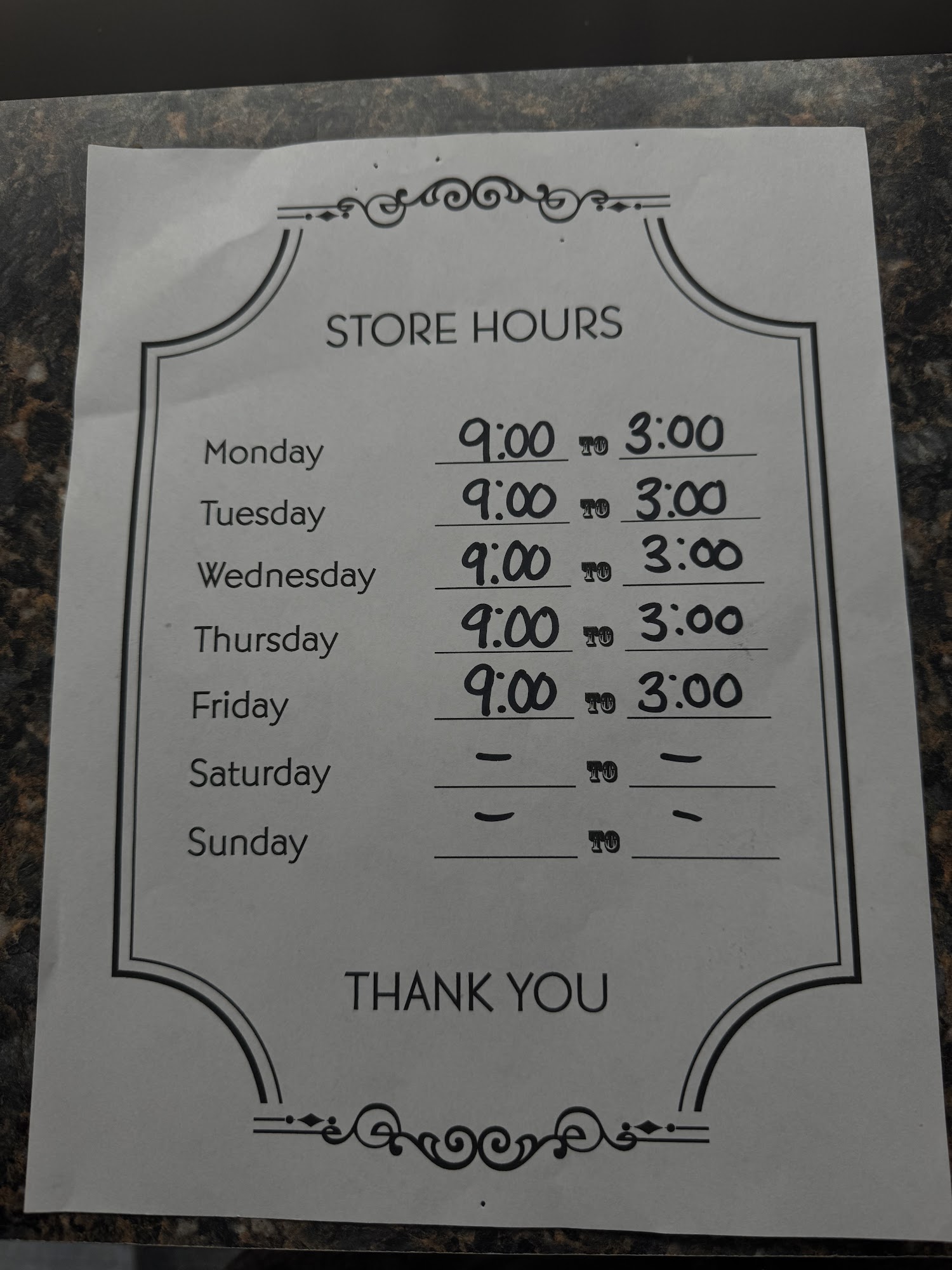 Jay Street Subs Menu