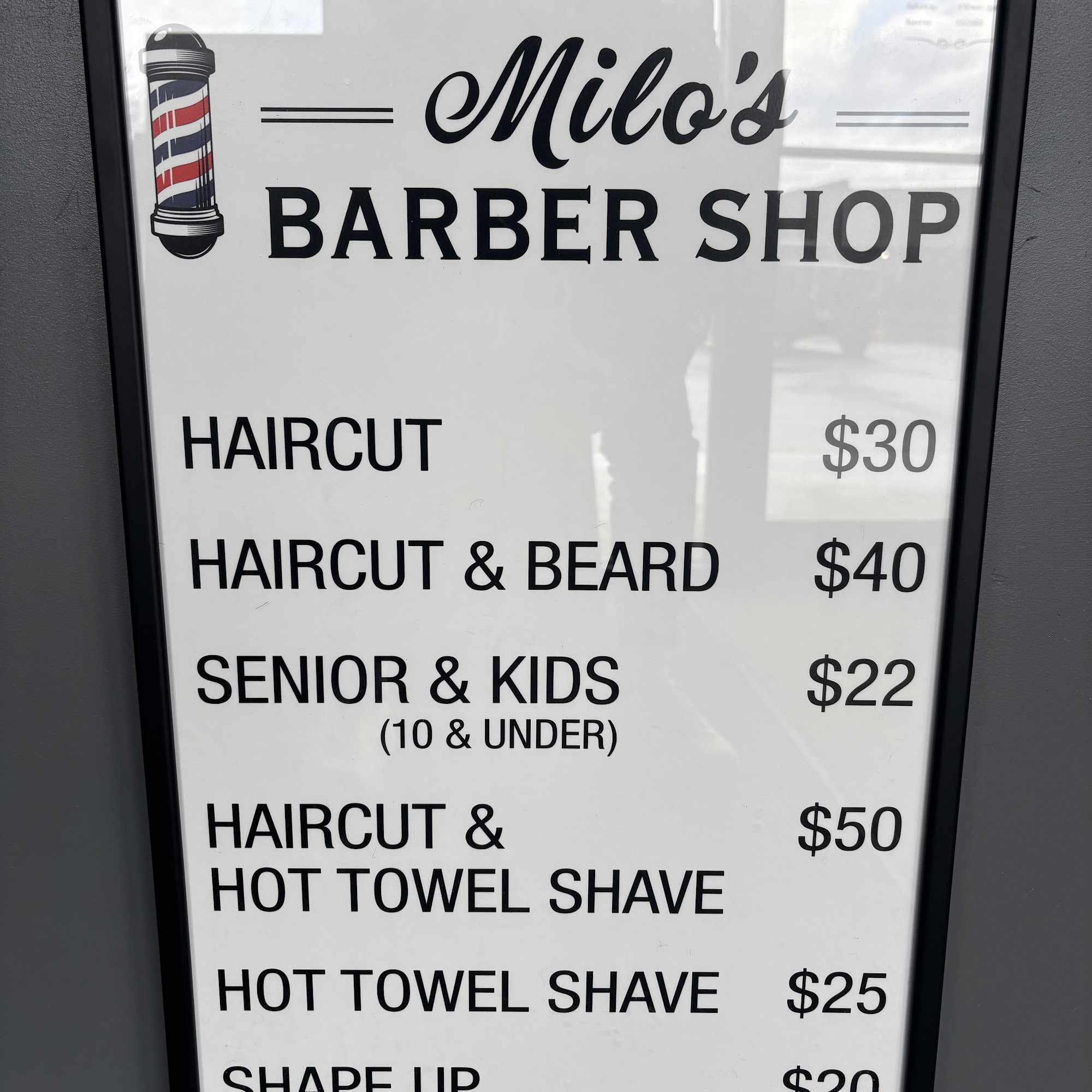 Milo’s Barbershop 145 Vly Rd Ste 5, Schenectady New York 12309