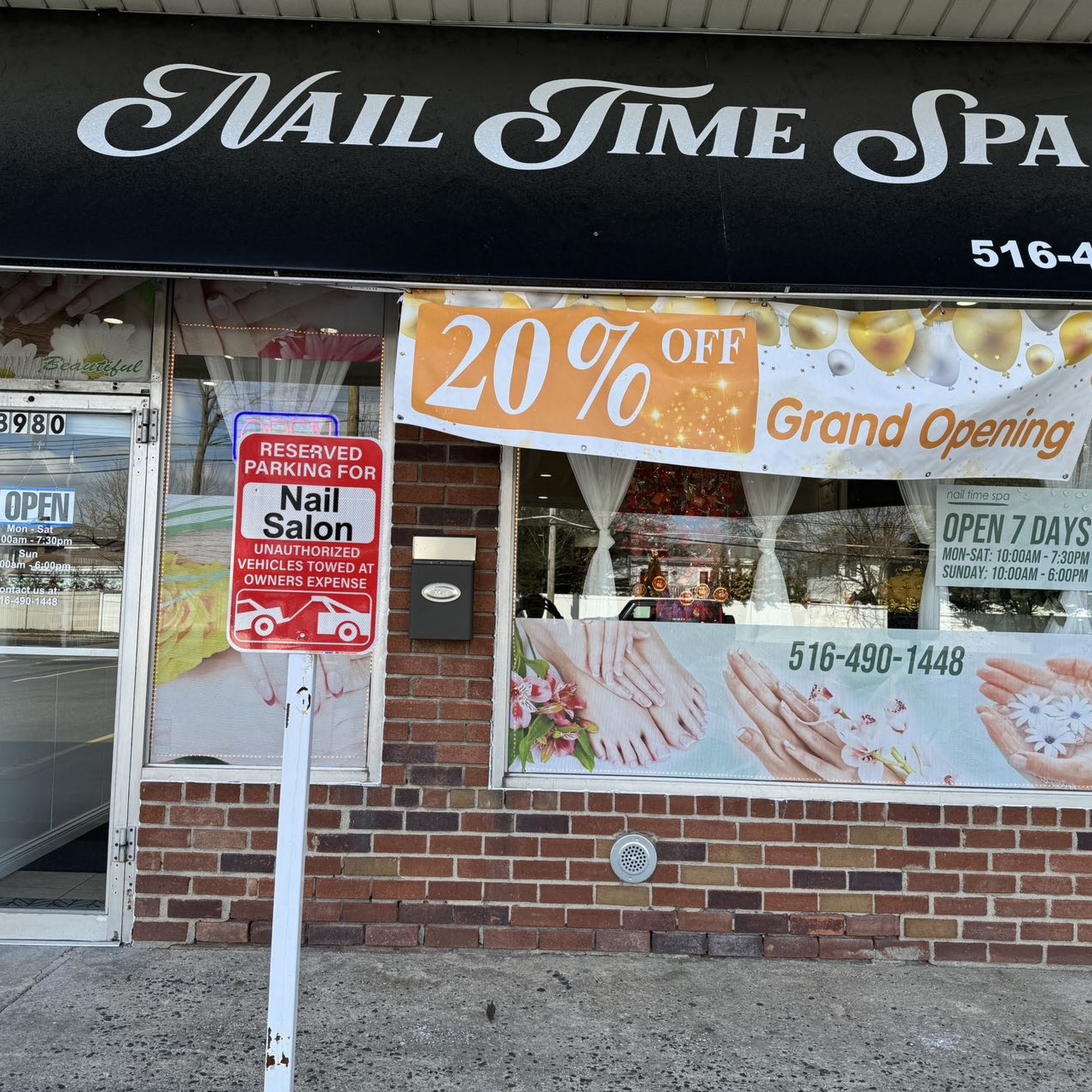 Nail Time & Spa 3980 Jerusalem Ave, Seaford New York 11783