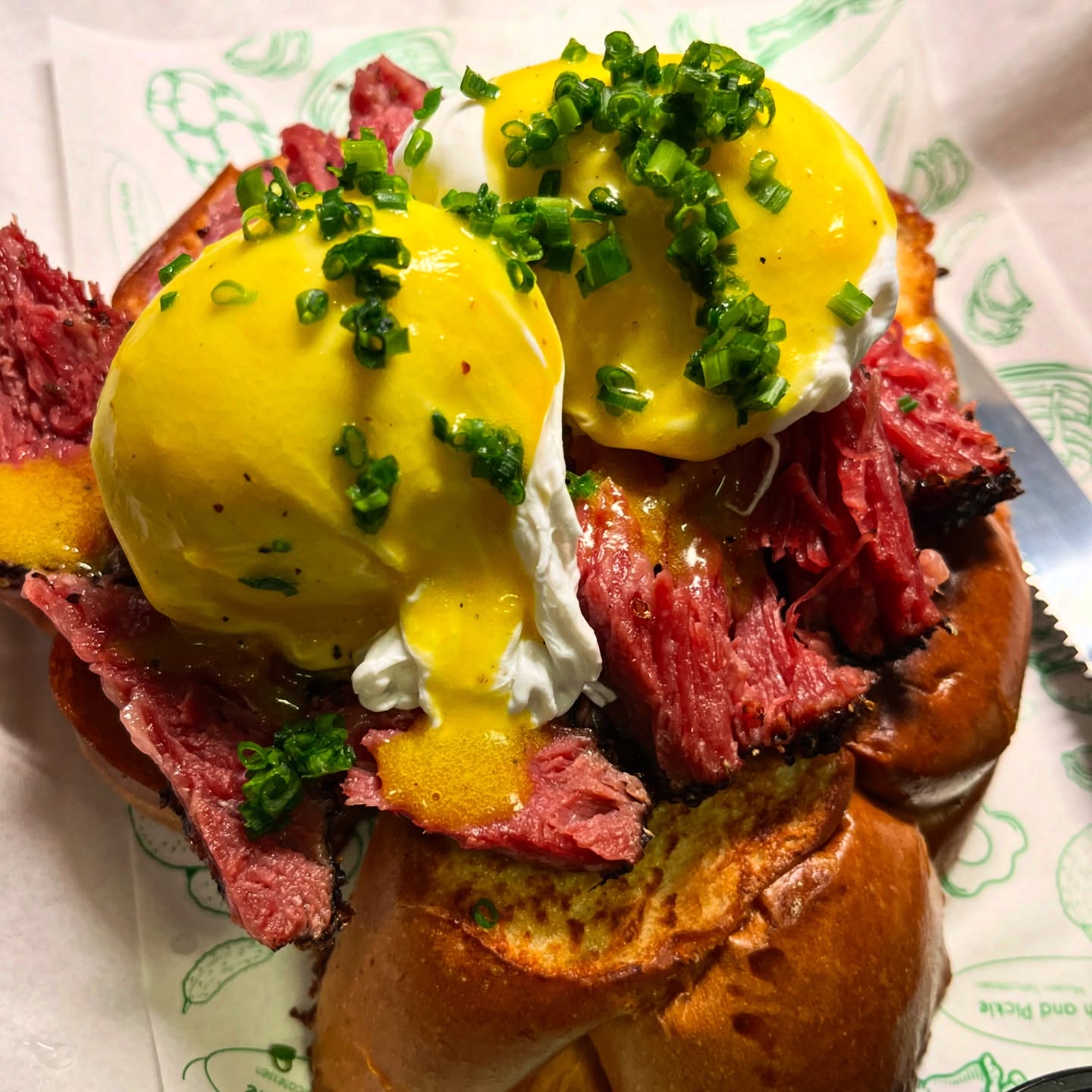 Sandwich and Pickle Modern Delicatessen Staten Island