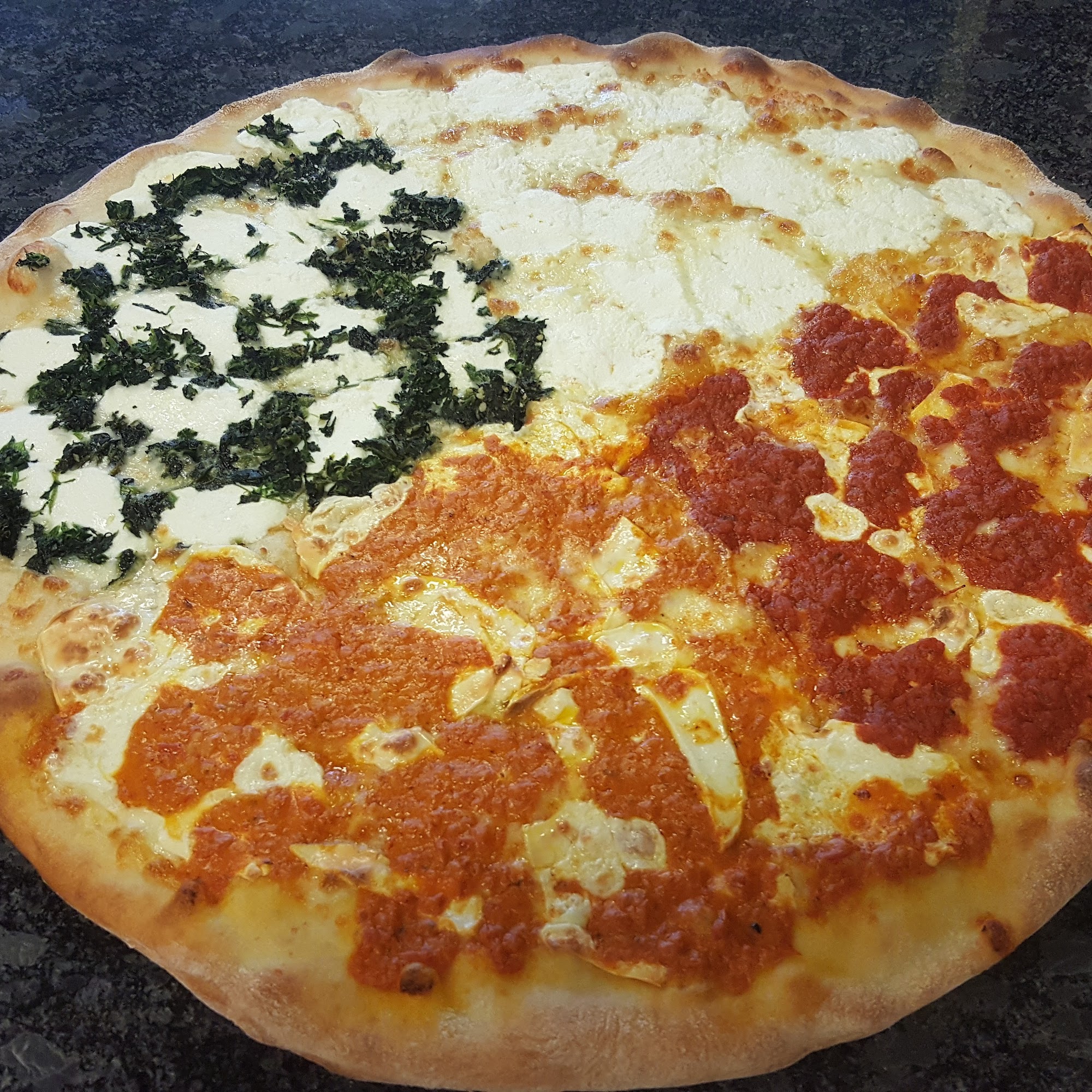 Feelin Saucy Pizza Menu