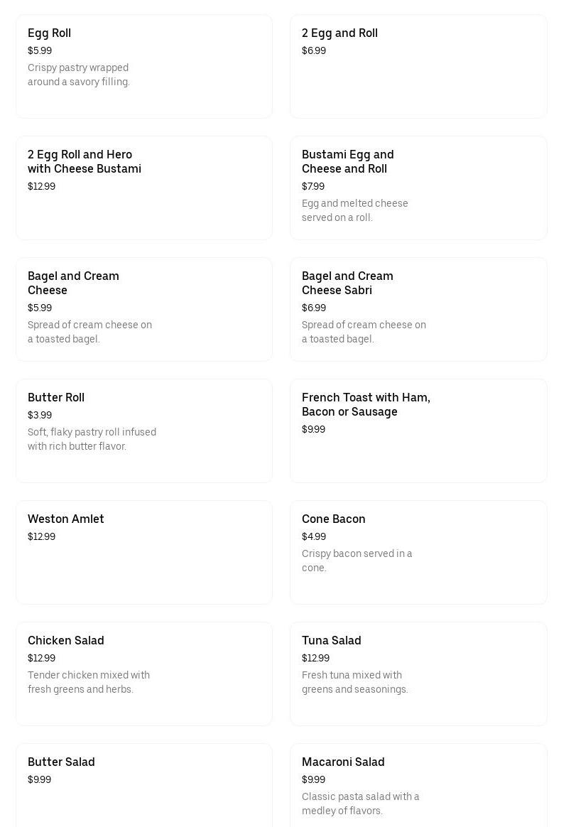 John's Gourmet Deli Menu