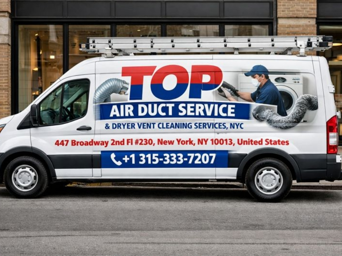 NYC Dryer Vent & Air Duct Cleaning Services LLC 128 Mott St STE 606, New York New York 10013