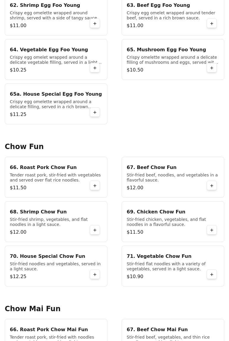 Yummy Chinese restaurant & sushi Inc Menu