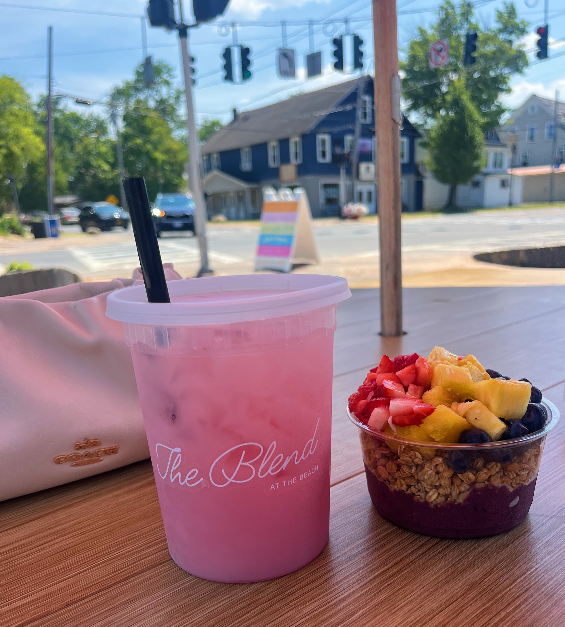 The Blend at the Beach Menu