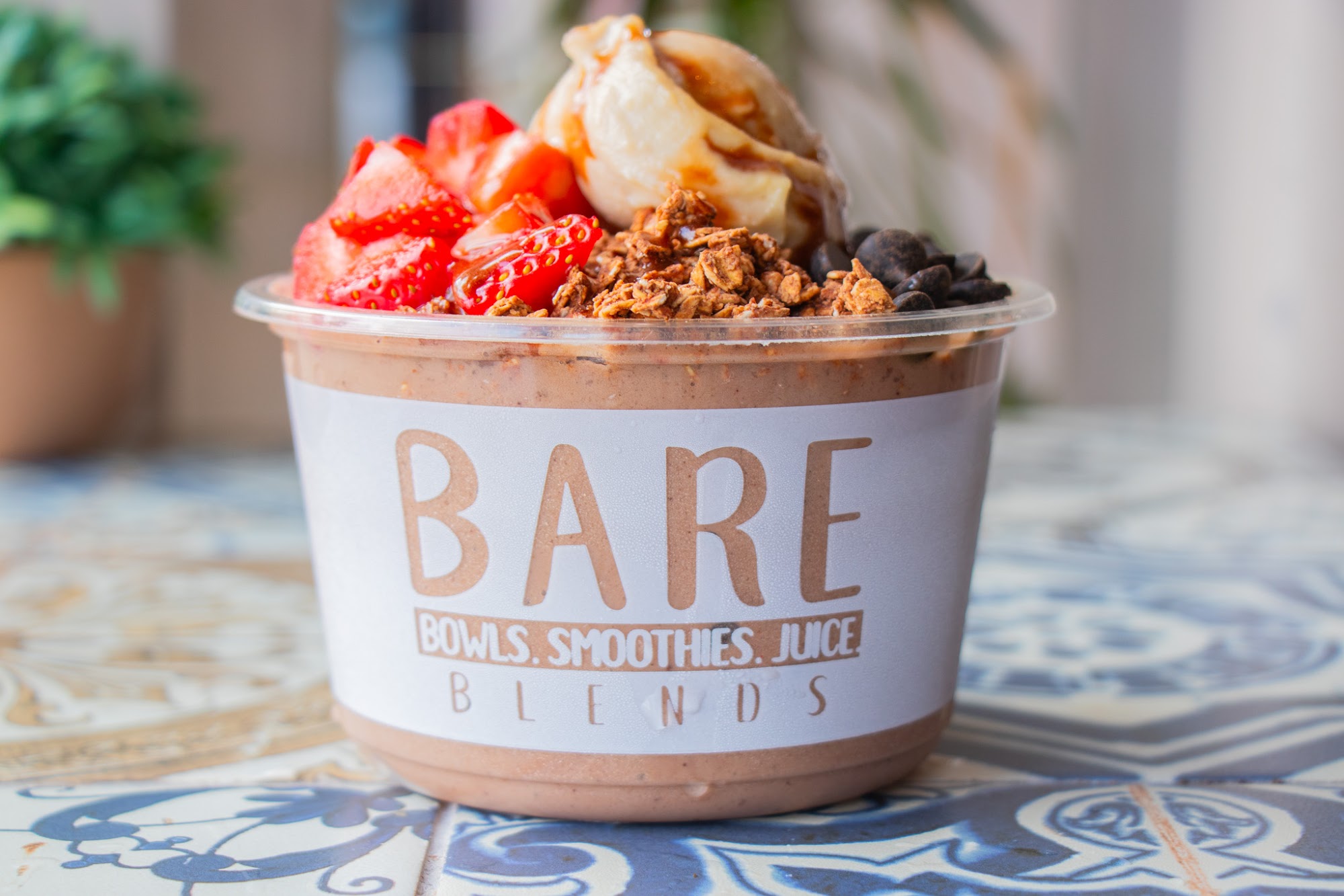 BARE Blends Menu