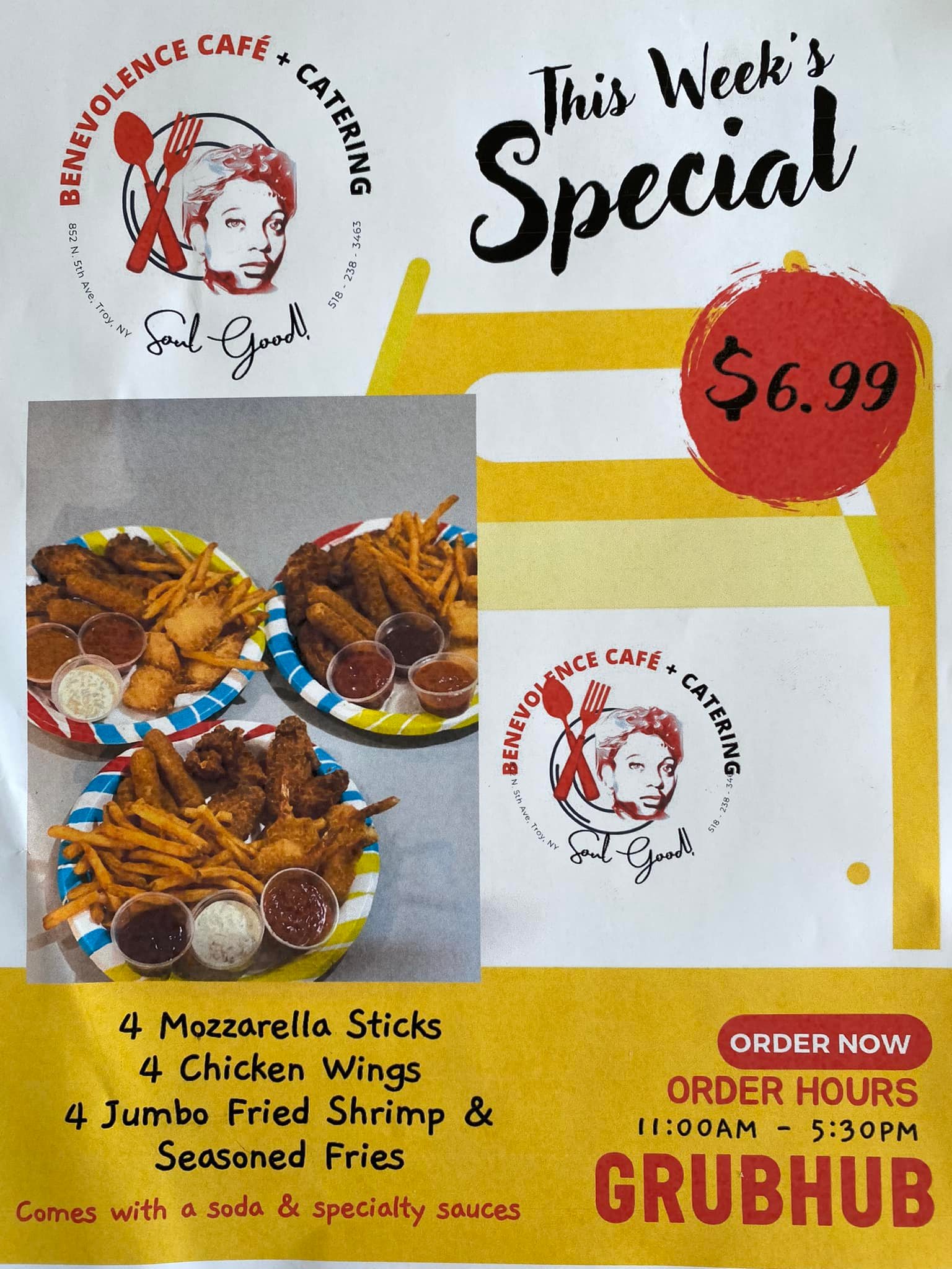 BENEVOLENCE CAFE Menu