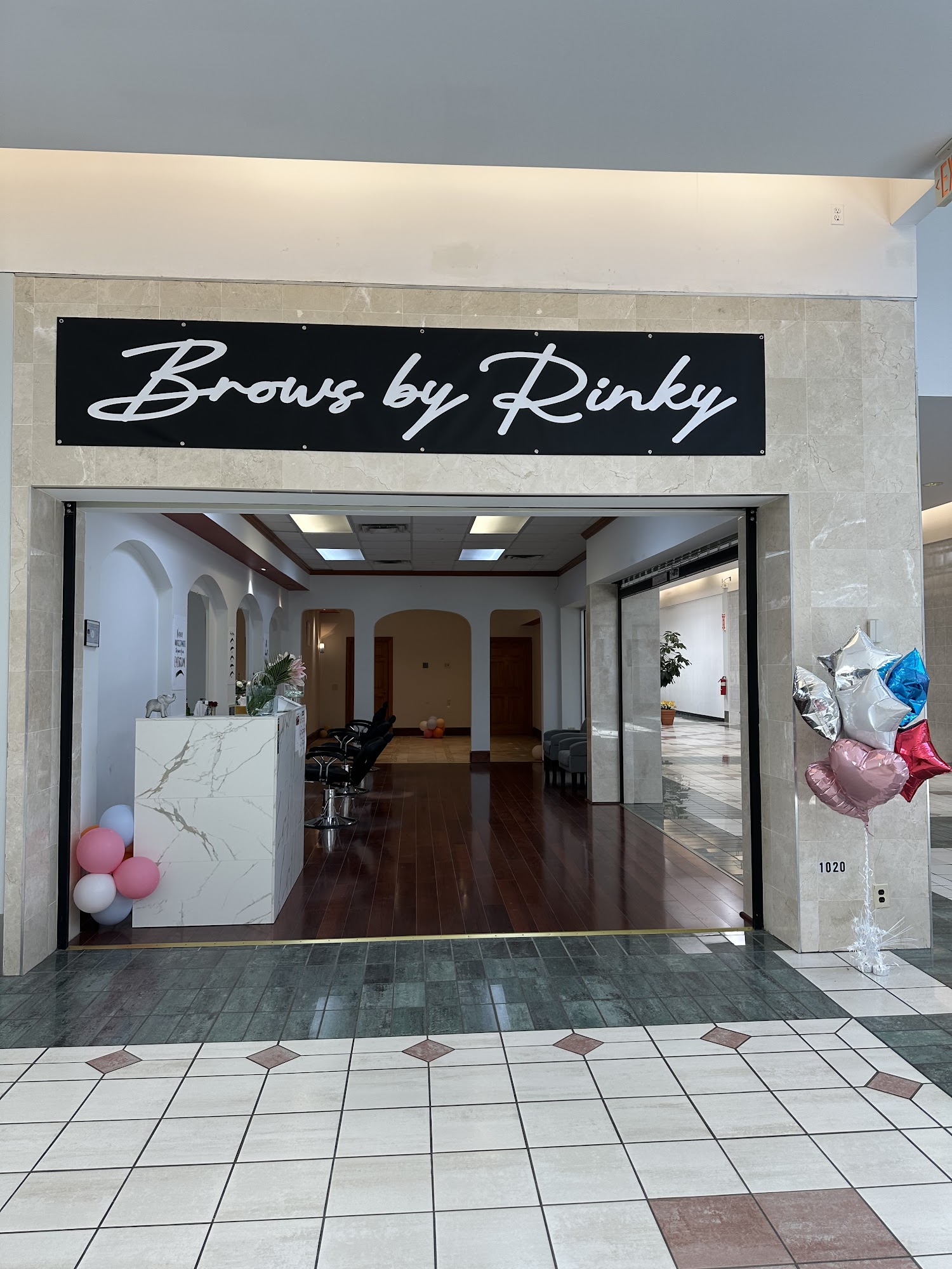 Brows by Rinkys in front of Macys, 1020 Eastview Mall, Victor New York 14564