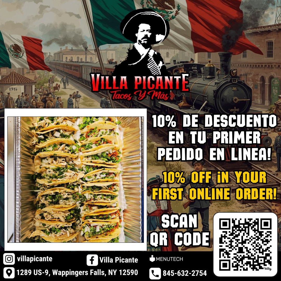 Villa Picante Tacos Y Más Wappingers Falls