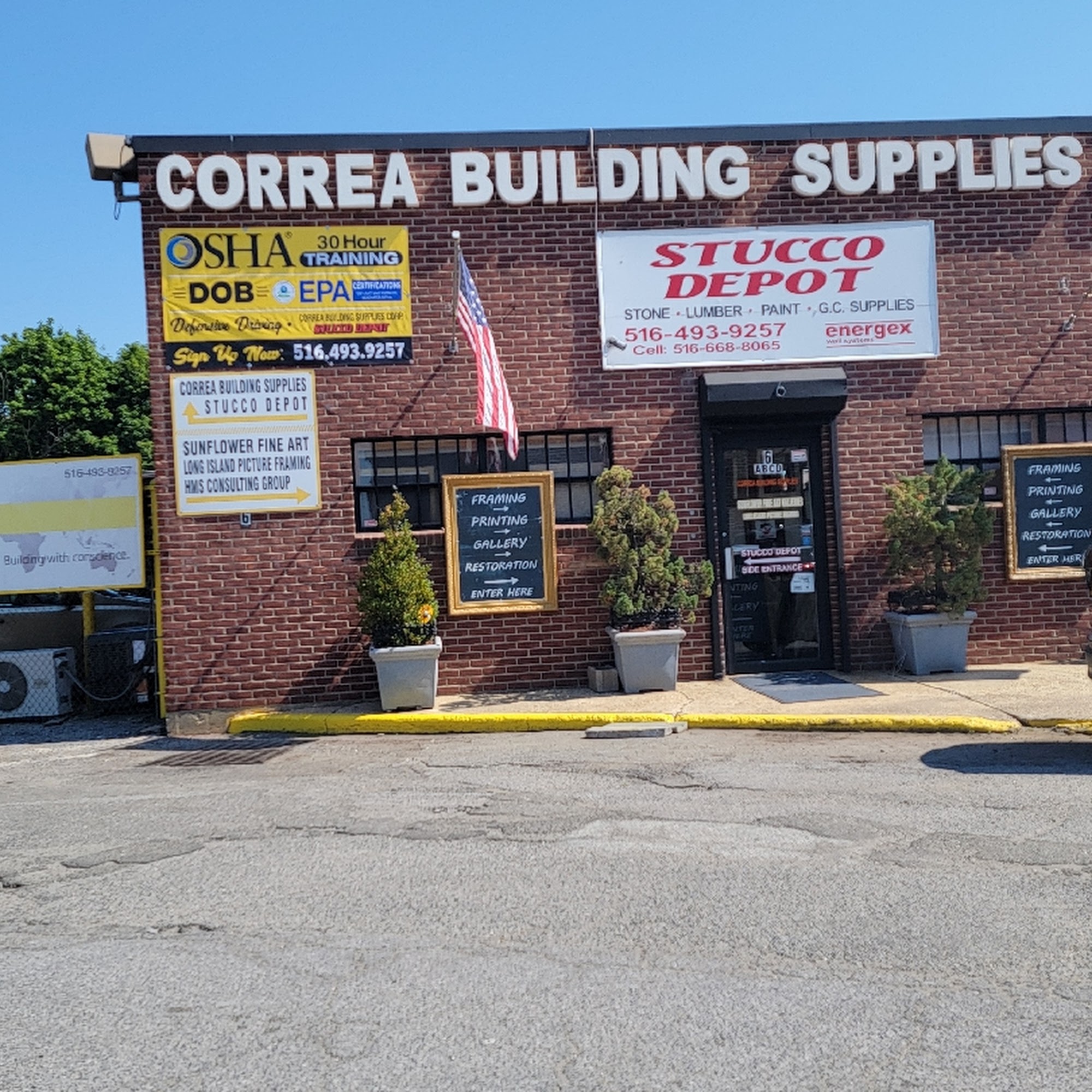 Correa Building Supplies / Stucco Depot Inc 6 Terminal Rd, West Hempstead New York 11552