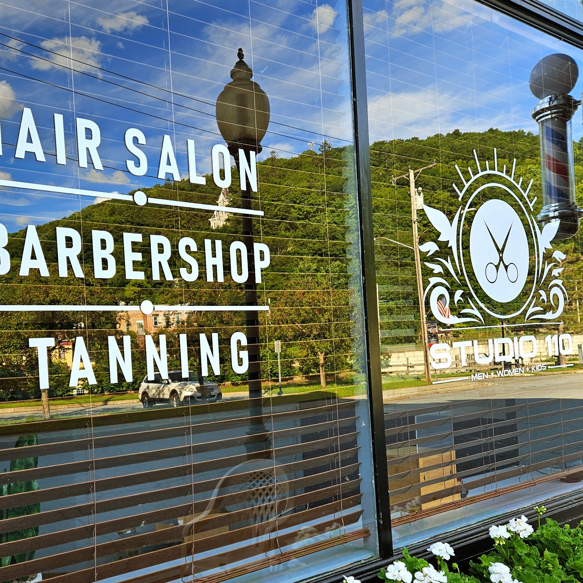 Studio 110 hair salon barbershop & tanning 110 Main St, Whitehall New York 12887