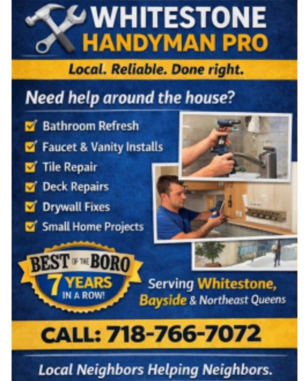 Whitestone Handyman & General Repairs