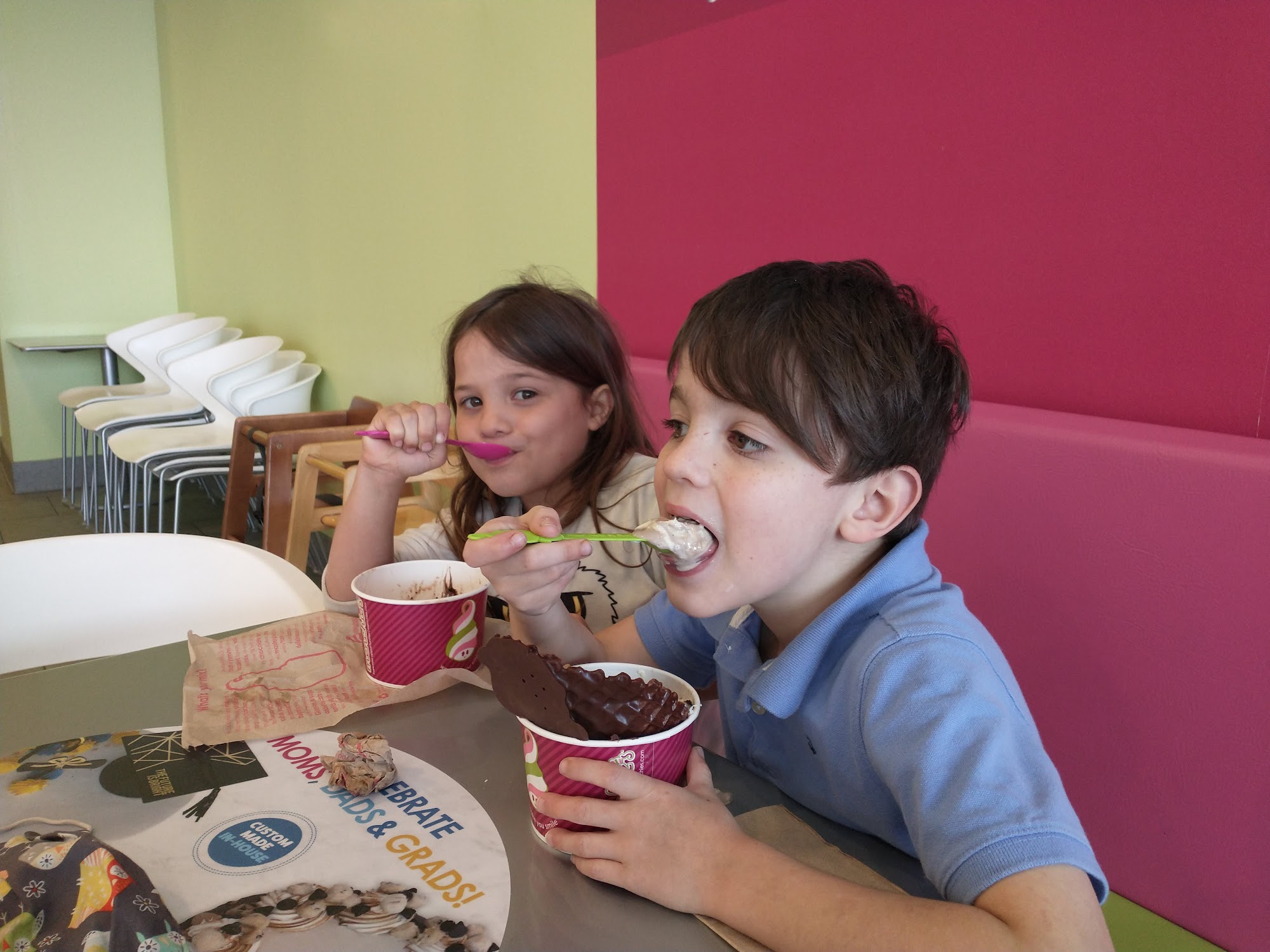 Menchie's Frozen Yogurt Menu