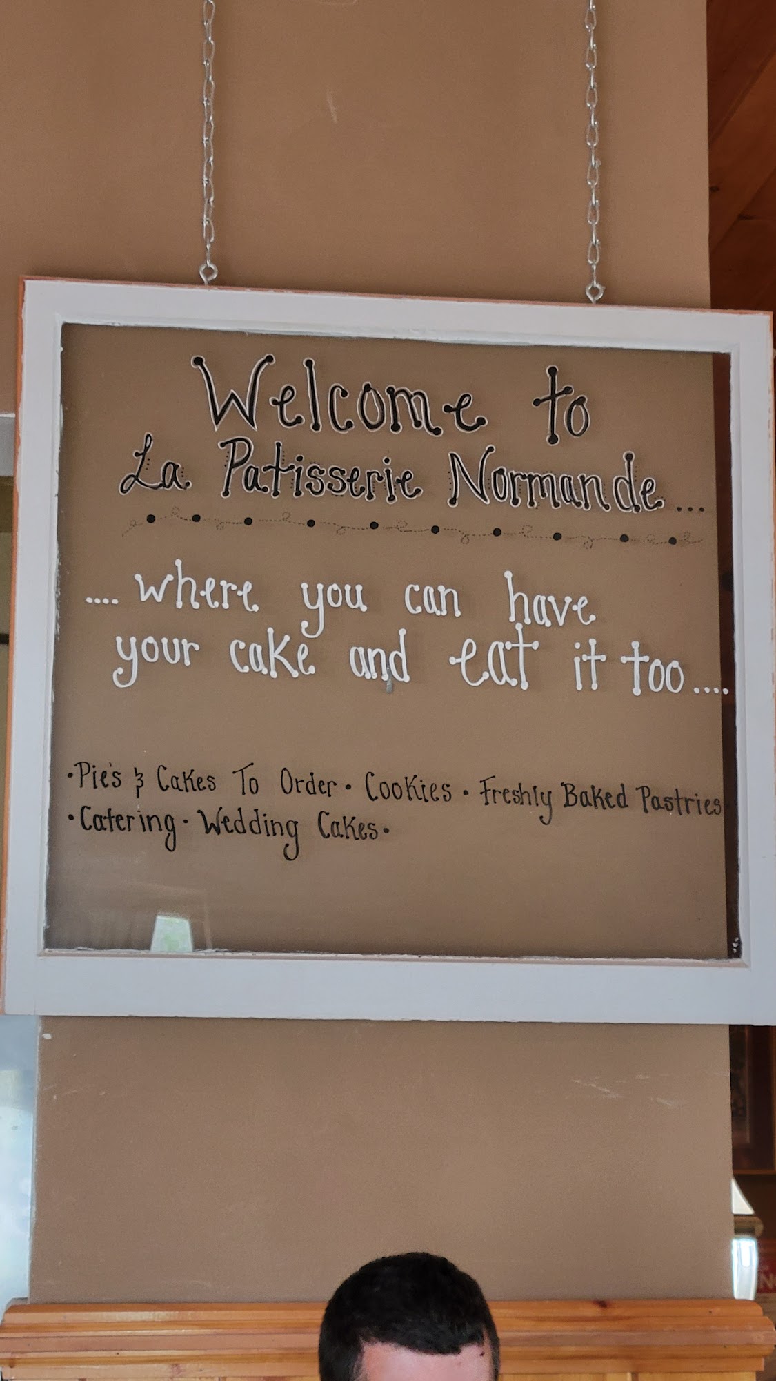 La Patisserie Normande Menu