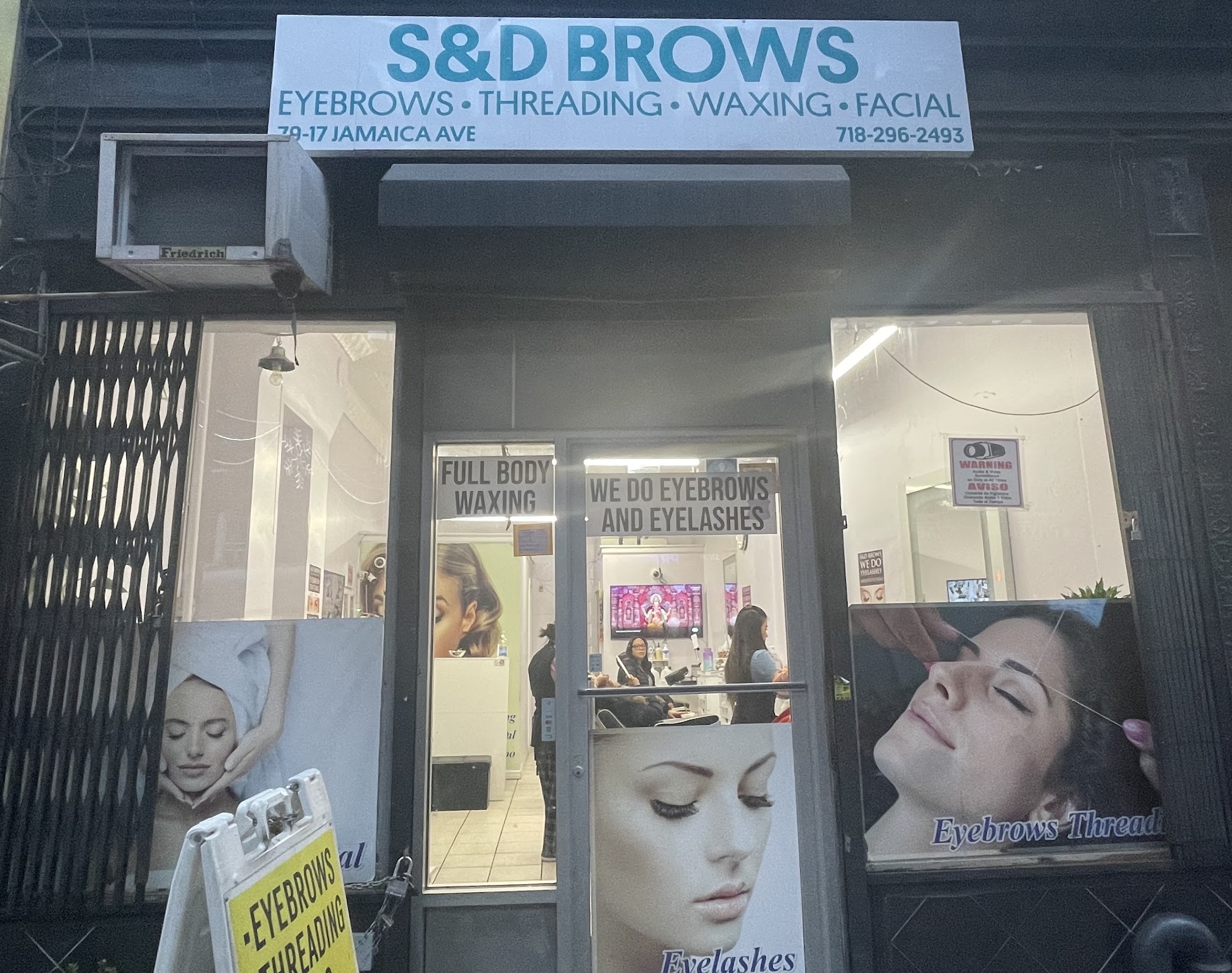 S & D Brows Inc 79-17 Jamaica Ave, Woodhaven New York 11421