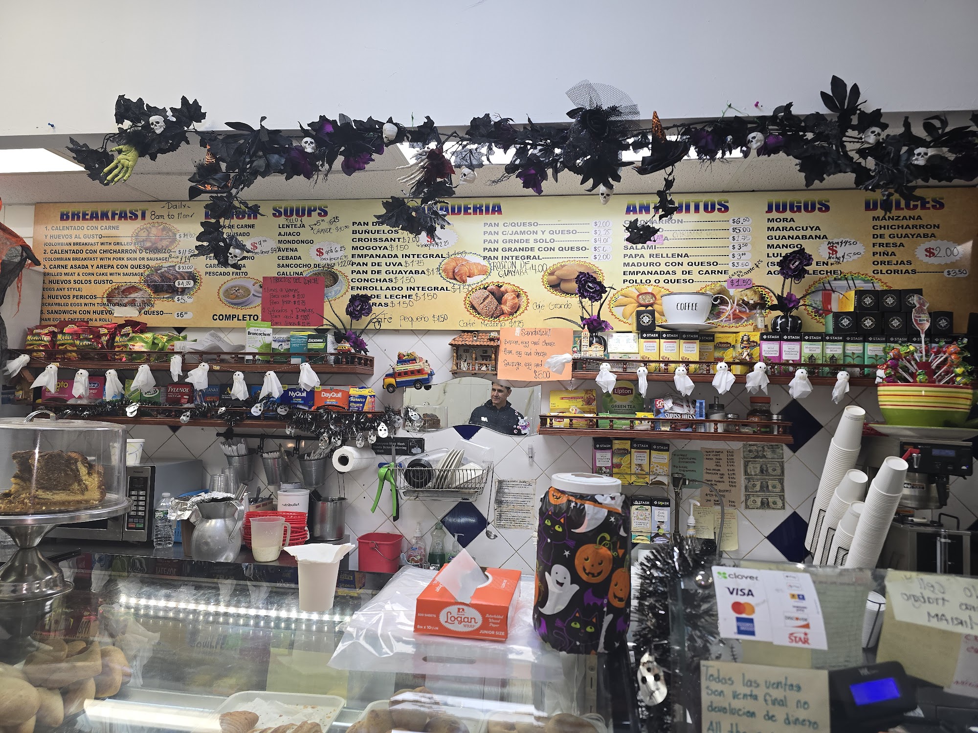 Colombia Fama Bakery Menu