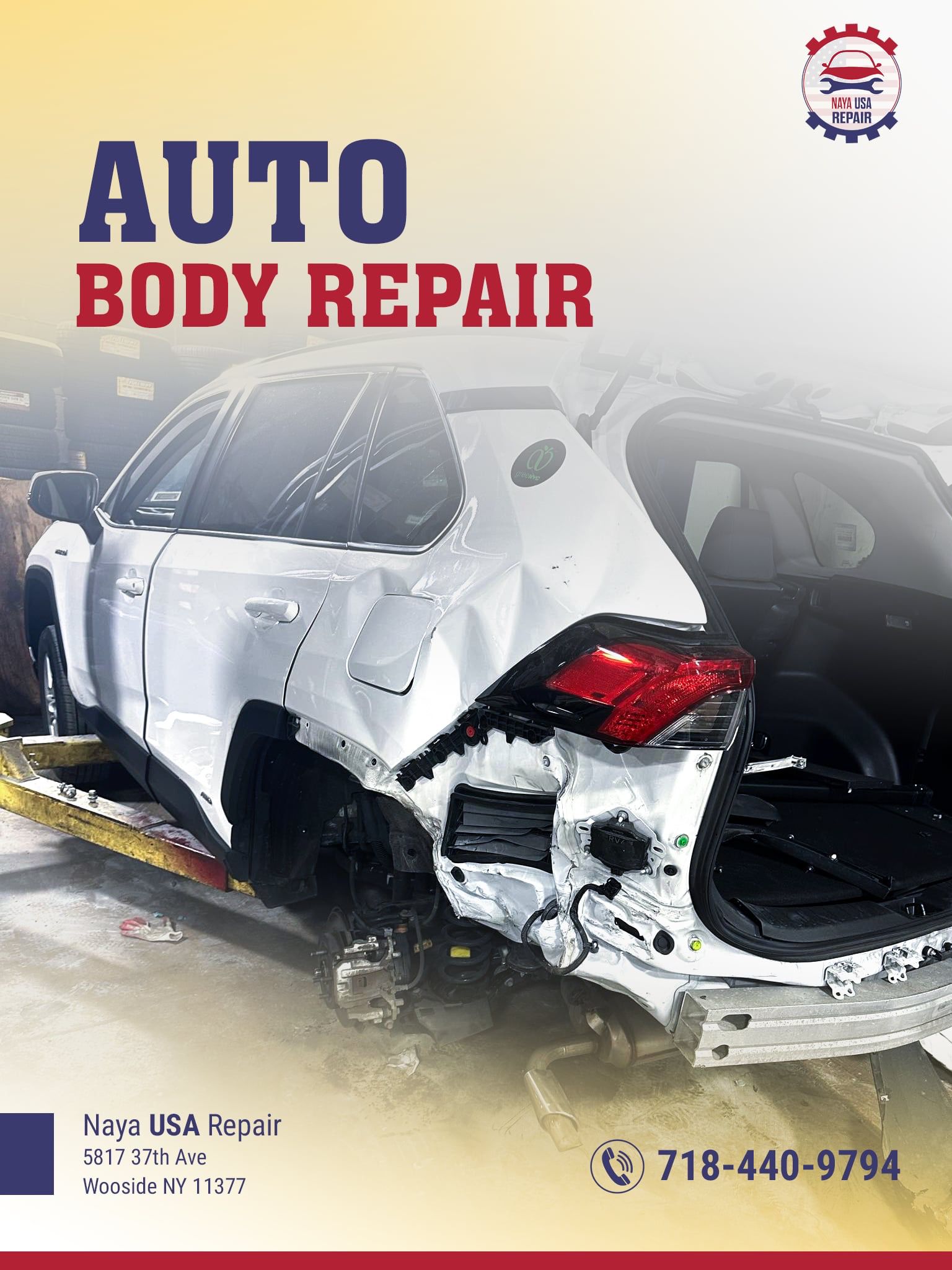 NAYA USA REPAIRS INC . / Tires and flat fix