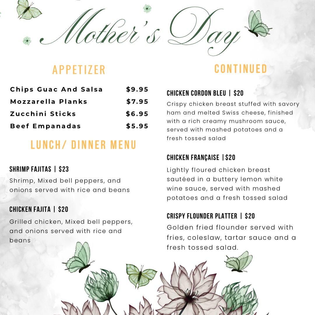 Layla's Breakfast & Lunch Menu