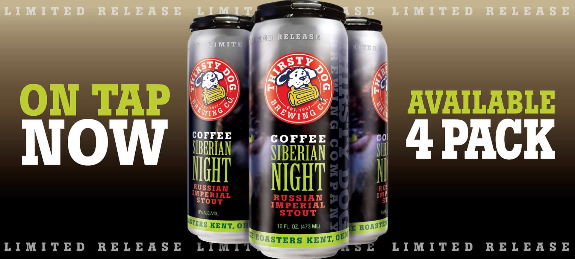 Thirsty Dog Brewing Co. Menu