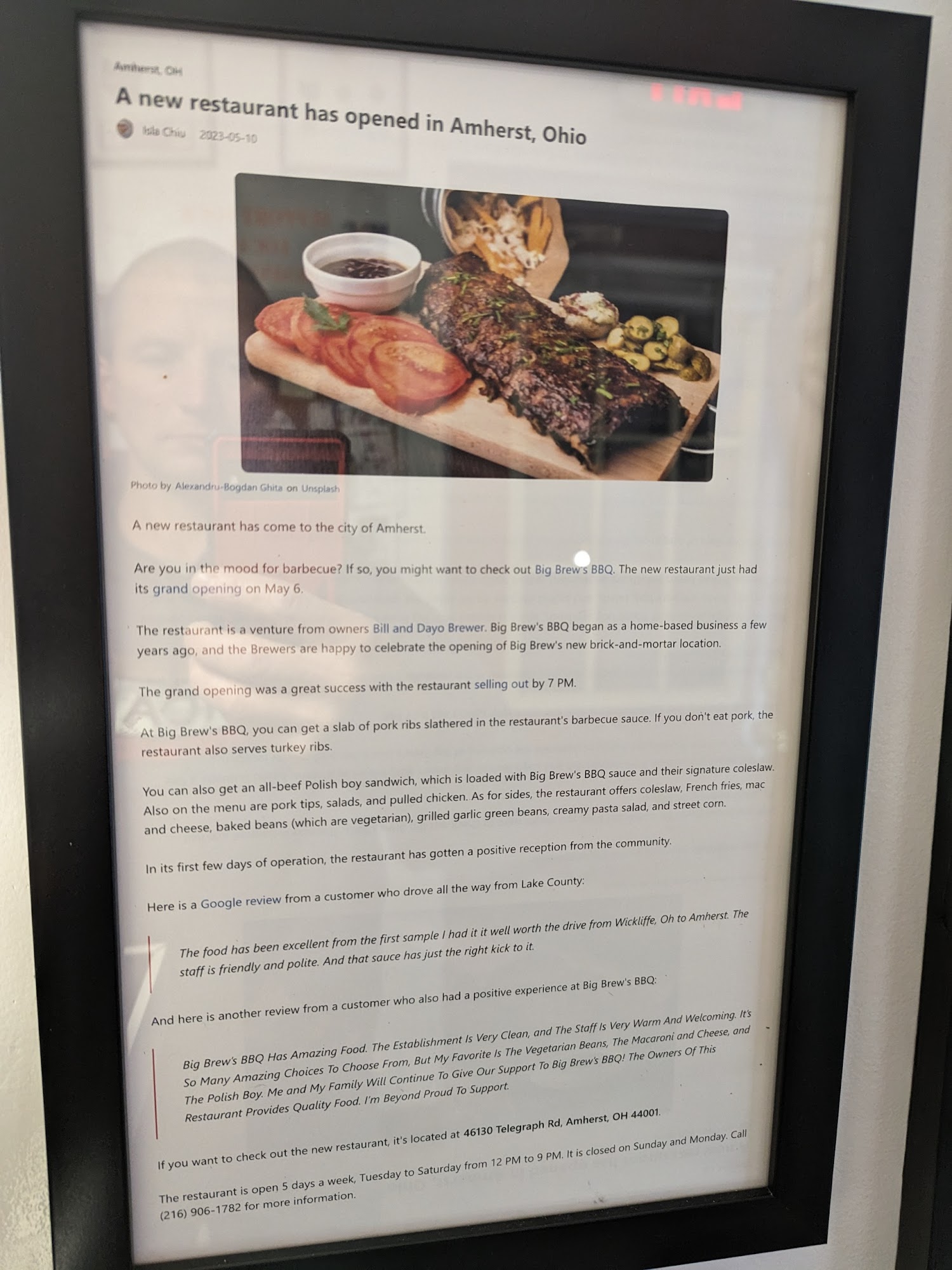 Photo credit: Google