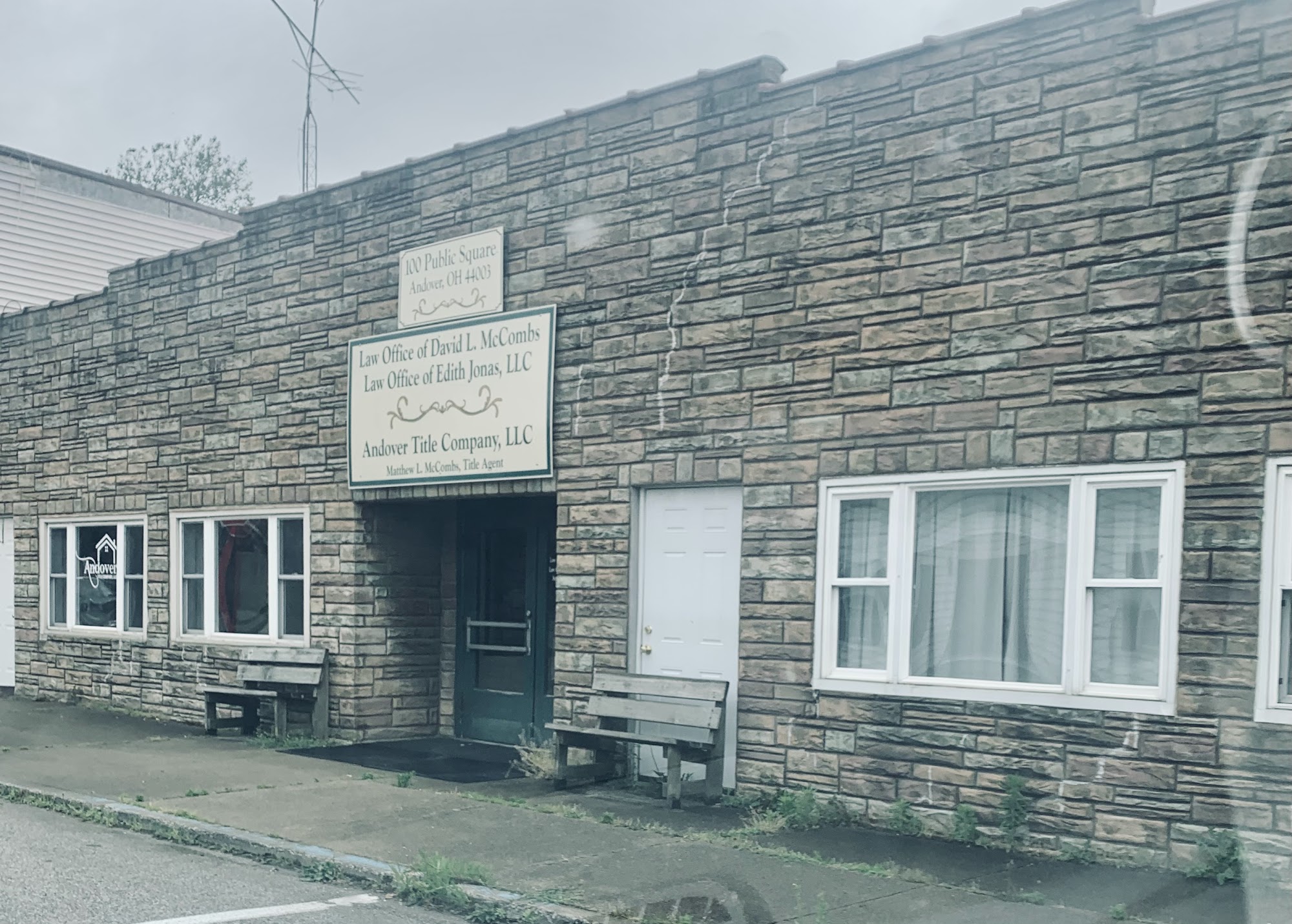 Mc Combs David L 100 Public Sq, Andover Ohio 44003