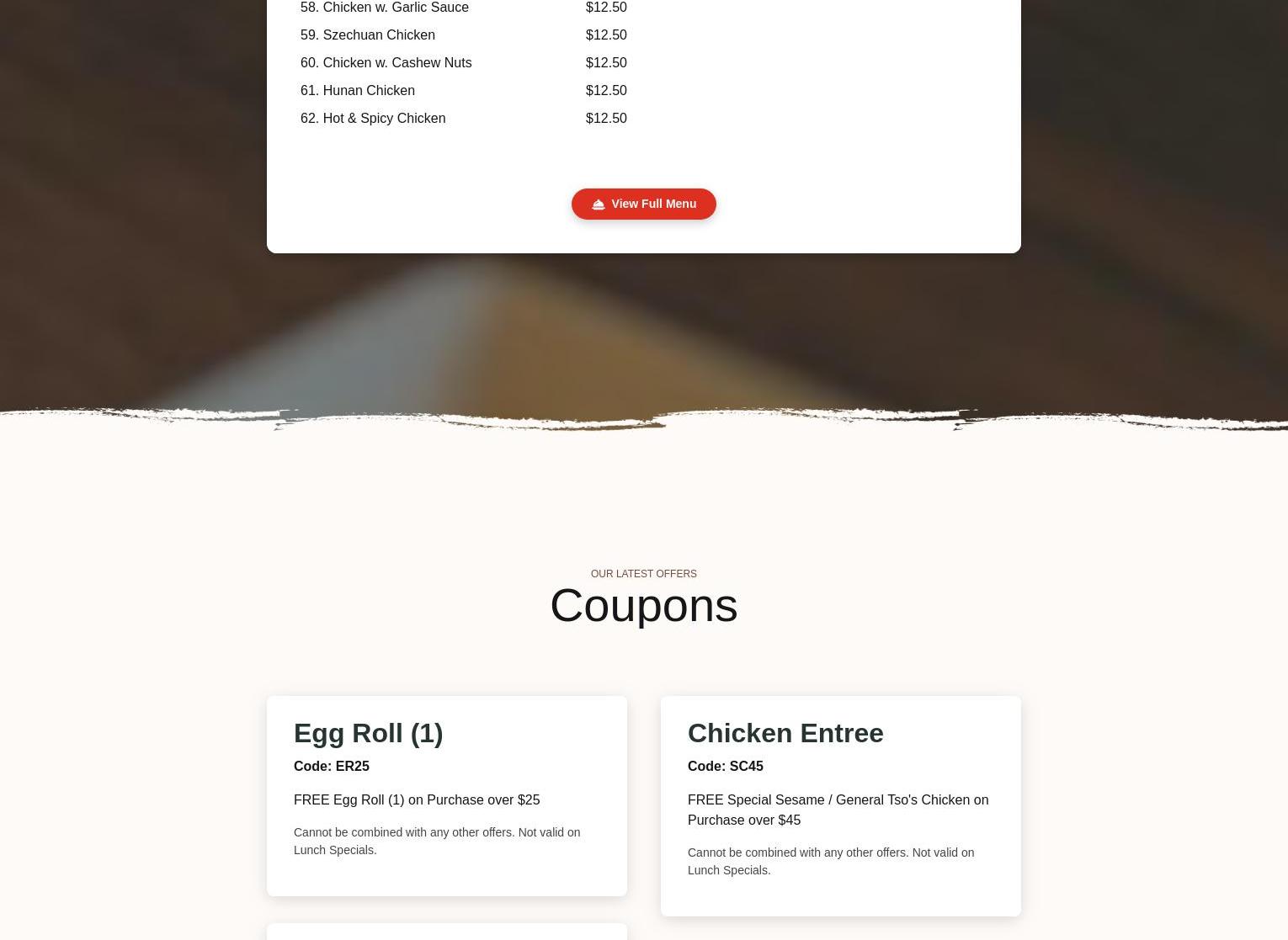 china king 1 Menu